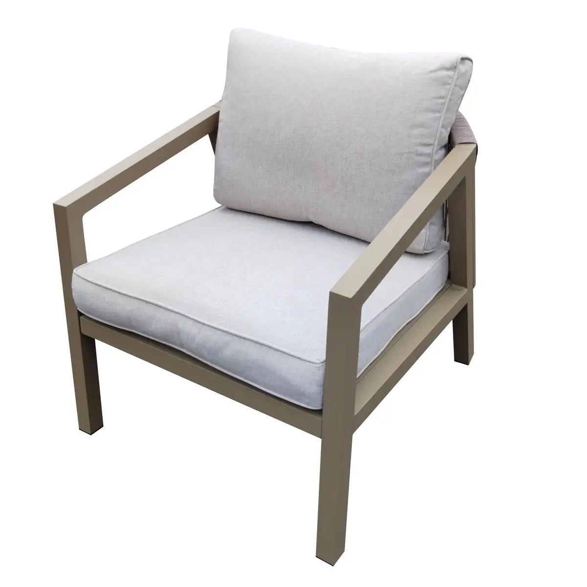 Sydney 5-Seater Aluminum Wicker Outdoor Sofa Set (188 x 83 x 70 cm)