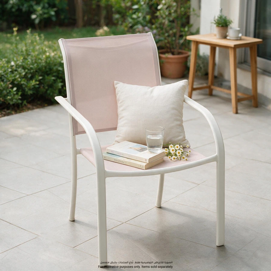 Torvex Steel & Textilene Chair (66 x 56.5 x 86 cm)