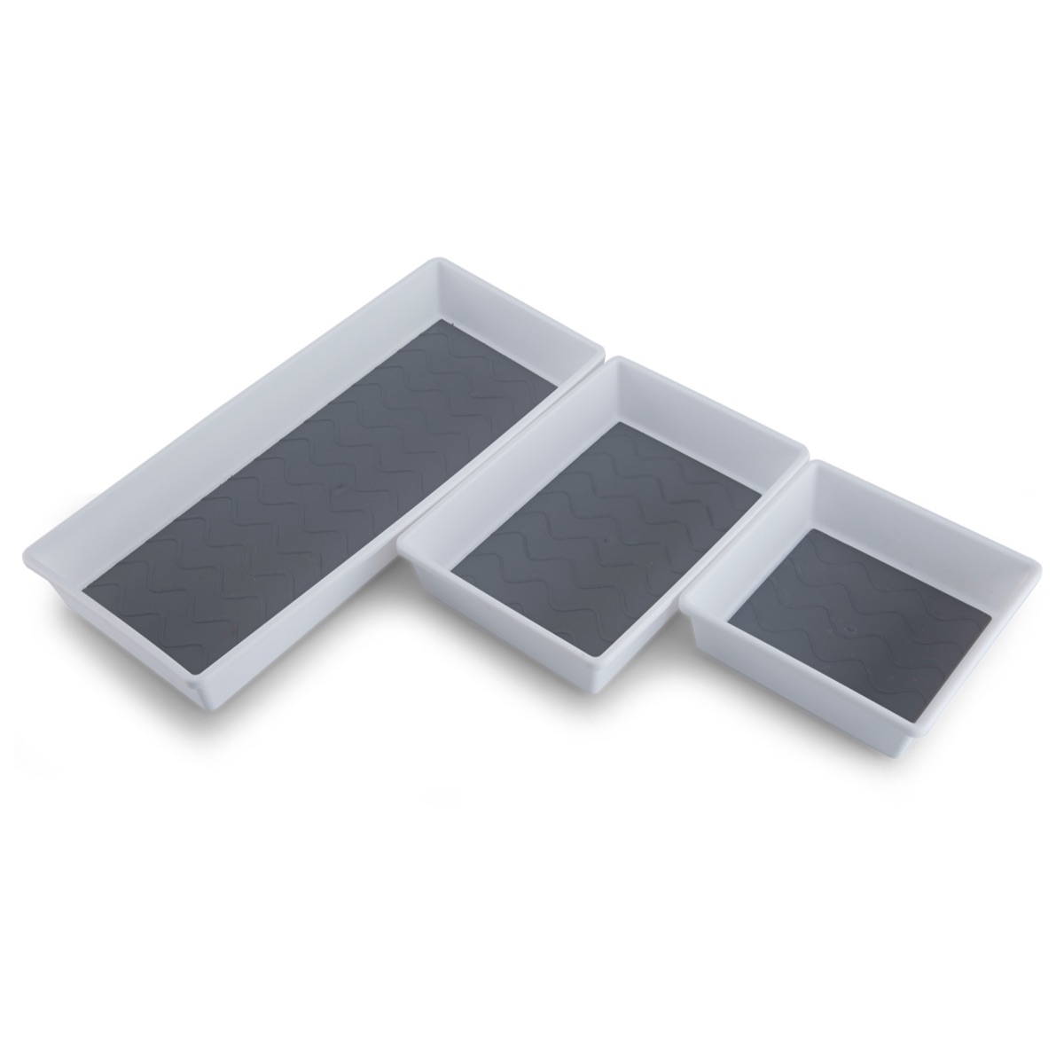 Addis Anti-Slip Drawer Organiser Set (Set of 3)