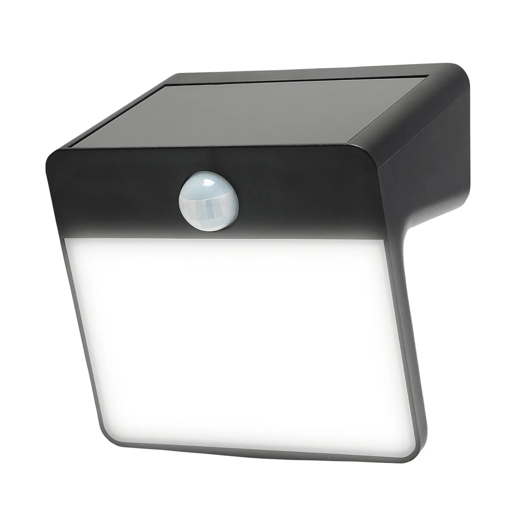 GoodHome Summerside LED PIR Solar Floodlight (2.6 W, Cool White)