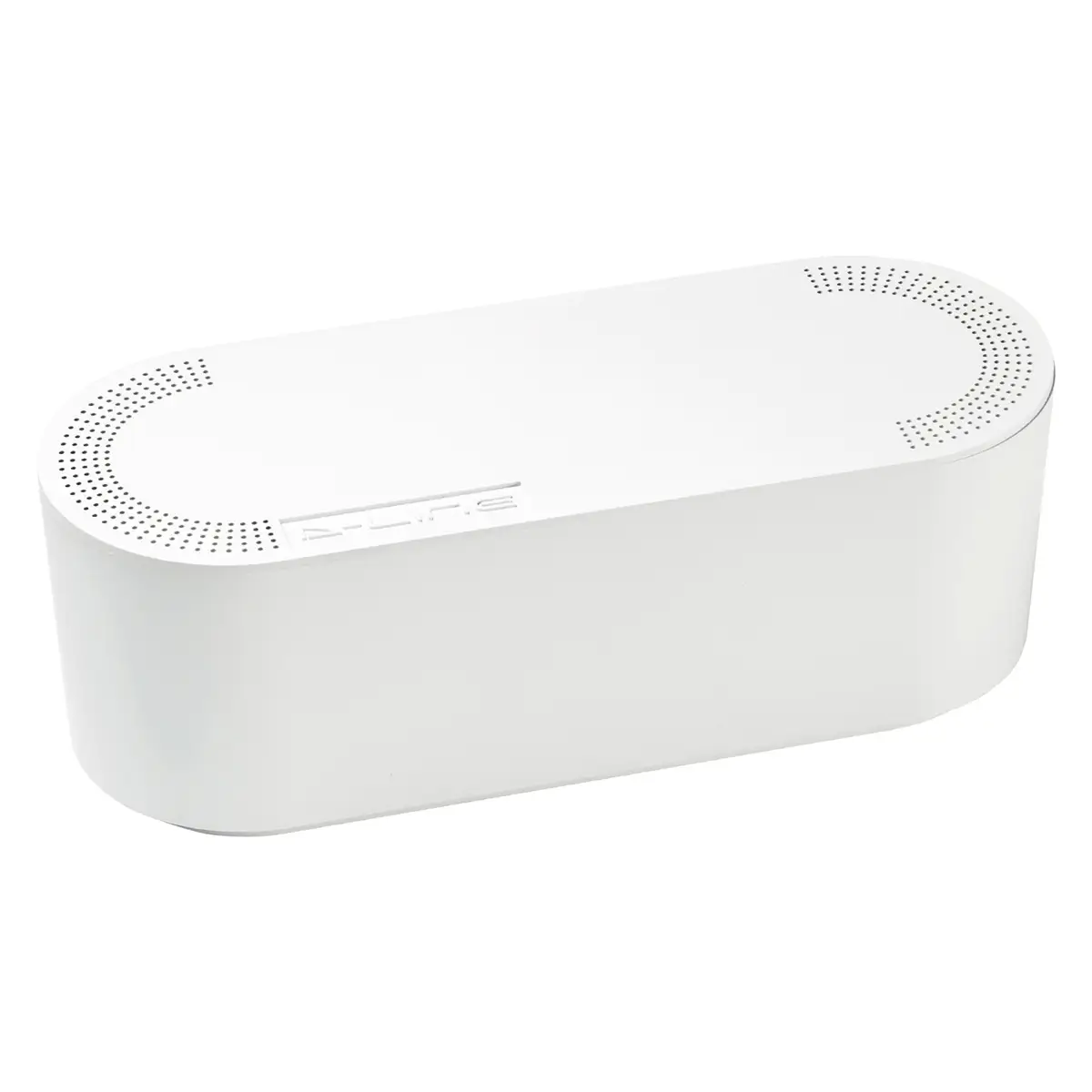D-Line Cable Tidy Unit, DL-0005 (Small, White, 32.85 x 12.7 x 11.43 cm)