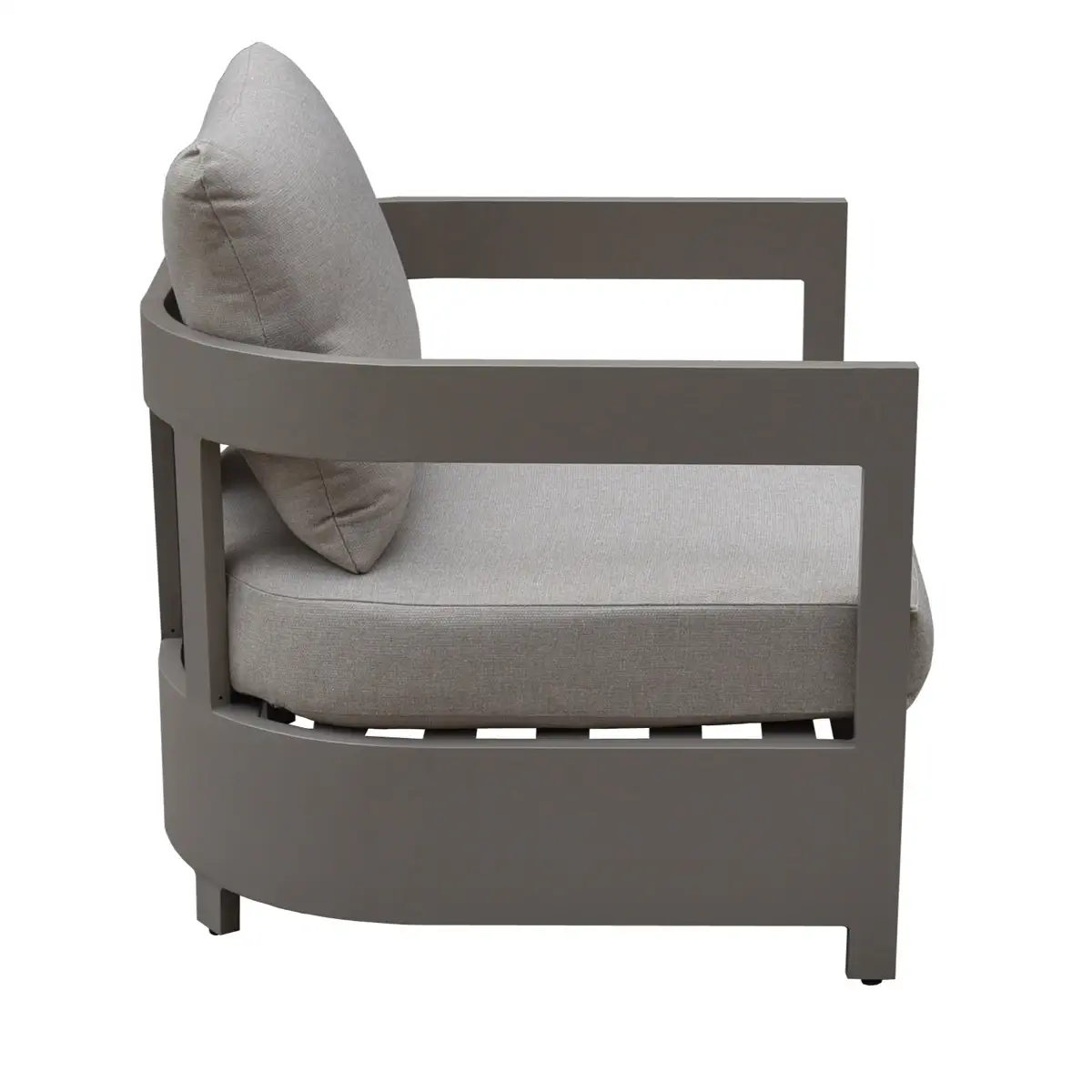 Rovaniemi 5-Seater Aluminum Outdoor Sofa Set (203 x 80 x 67 cm)
