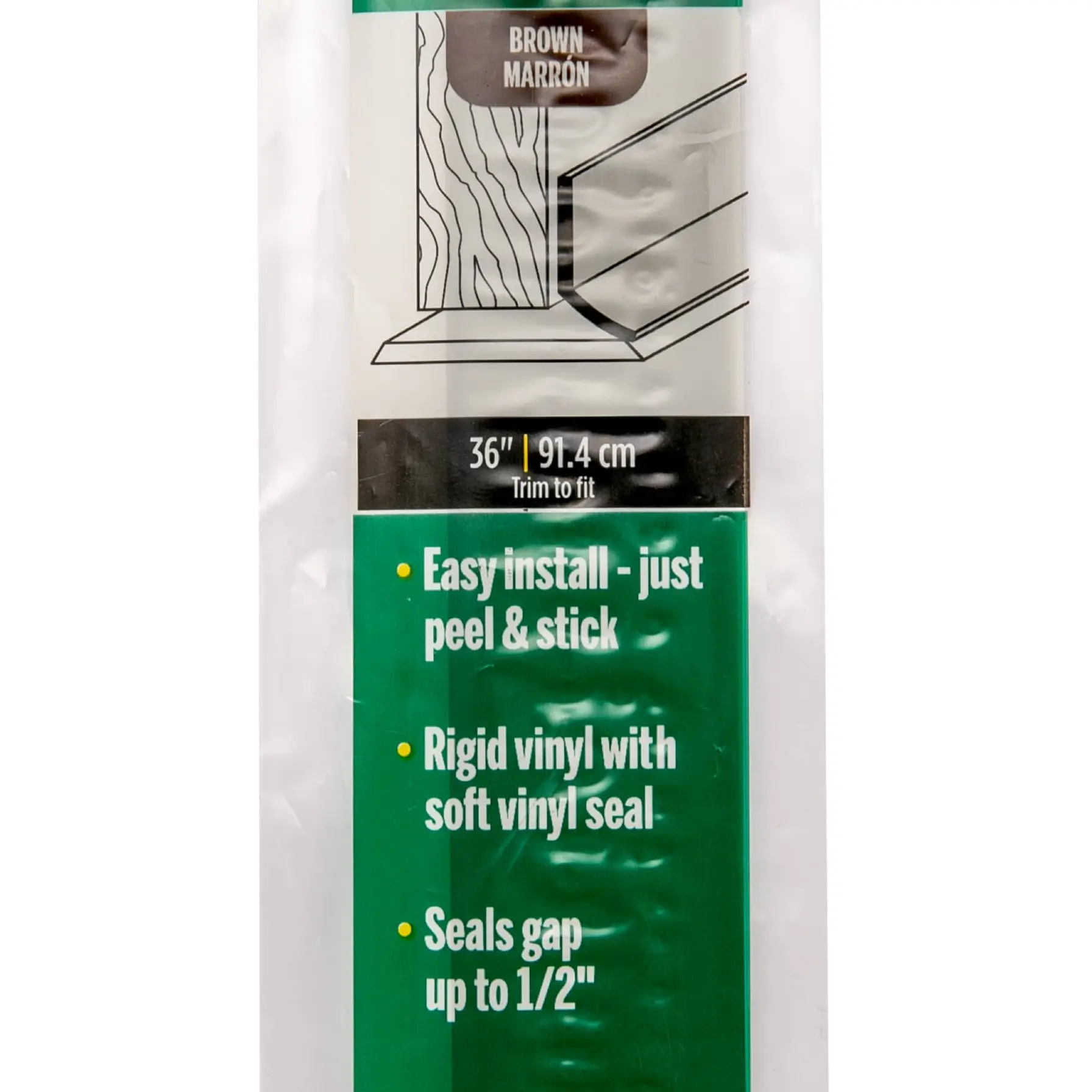 M-D Vinyl Sweep For Doors (91 x 1.27 cm)