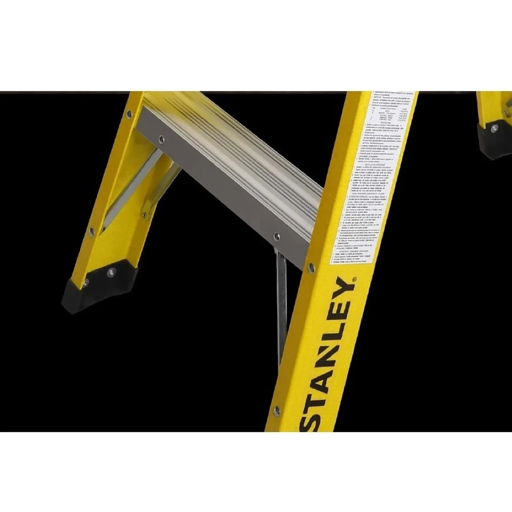 Stanley 3-Tier Fiberglass Ladder (44 x 14 x 36.5 cm)