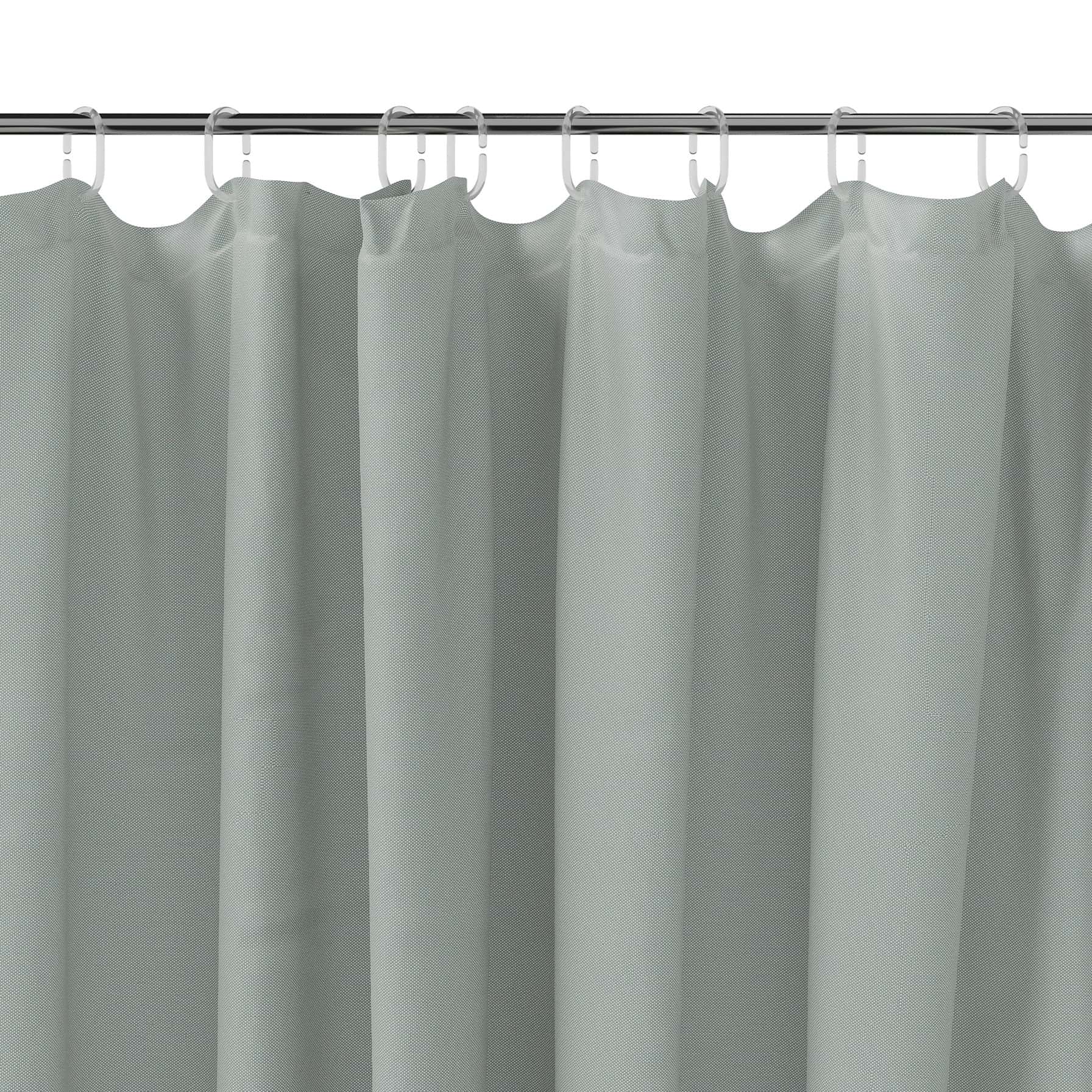 GoodHome Koros Polyester Shower Curtain (1800 x 1800 mm)