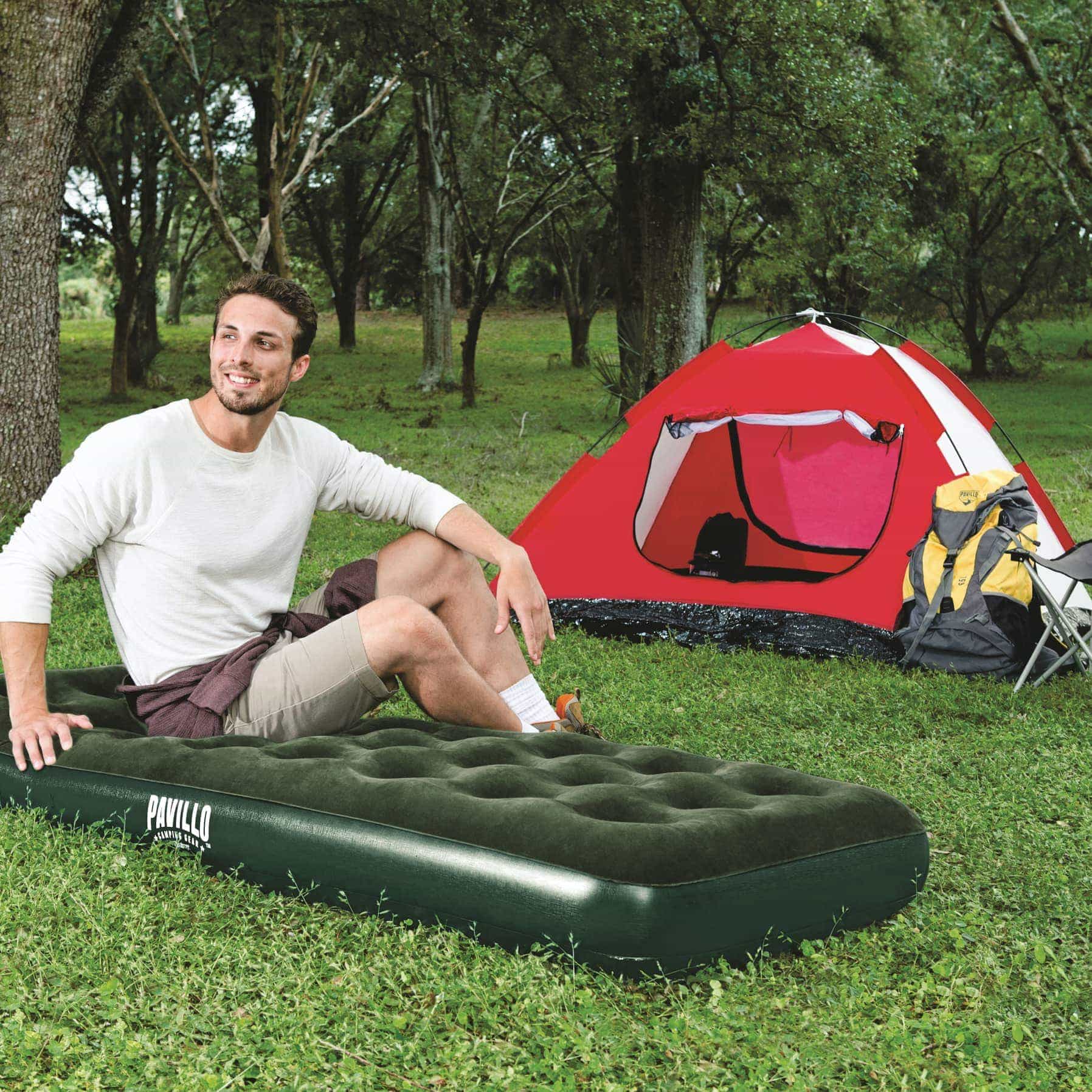 Bestway Pavillo 1-Person Inflatable Air Bed (76 x 185 x 22 cm, Twin)