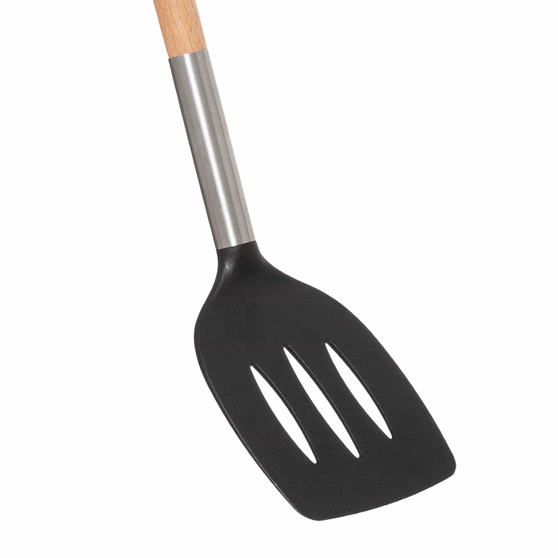 5Five Wood & Nylon Kitchen Spatula (8 x 6.3 x 35.5 cm)