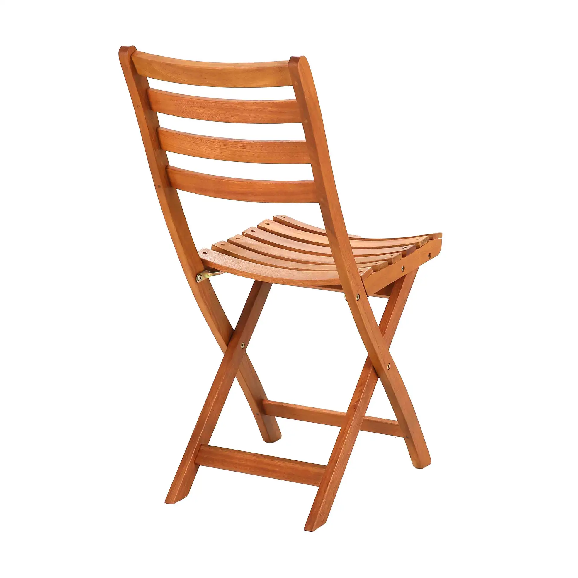 THB Eucalyptus Wood Folding Chair Generic (37 x 58 x 86.5 cm, 2 Pc.)