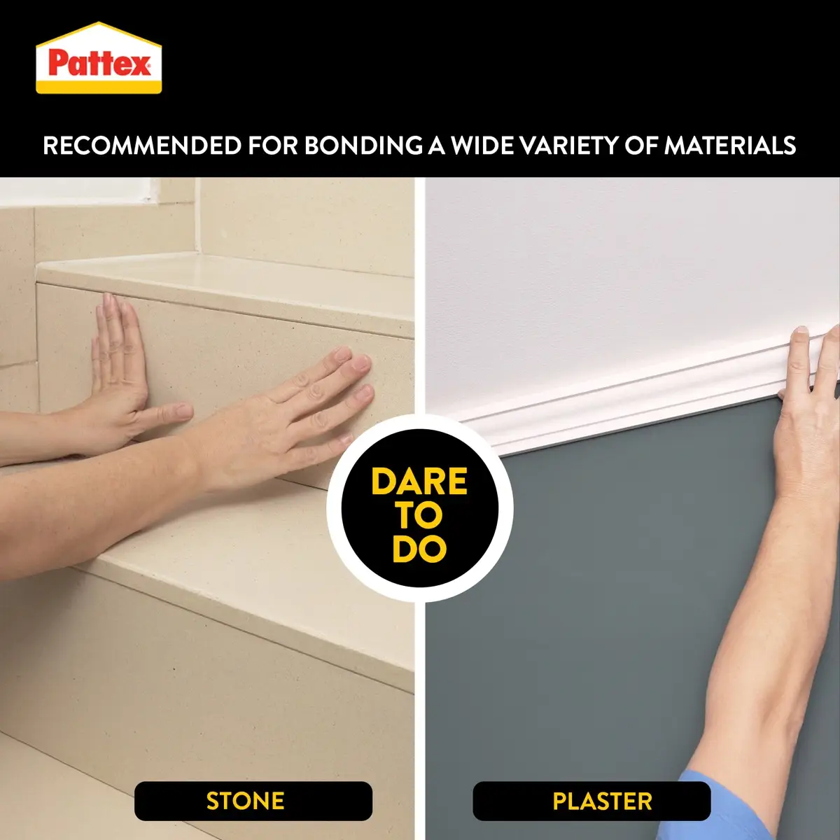 Pattex PL200 Polymer Based Construction Adhesive (290 g, Clear)