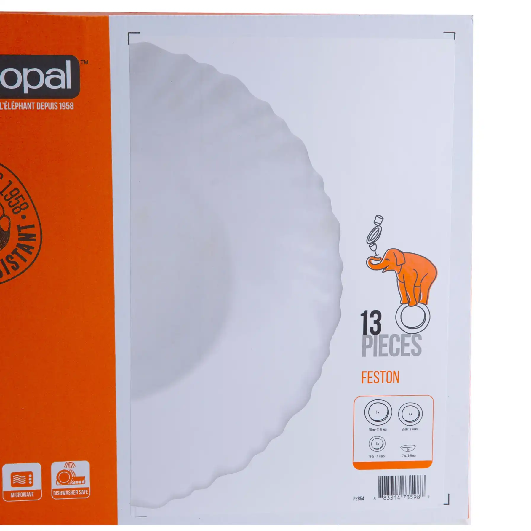 Arcopal Feston Dinner Set (13 Pc.)