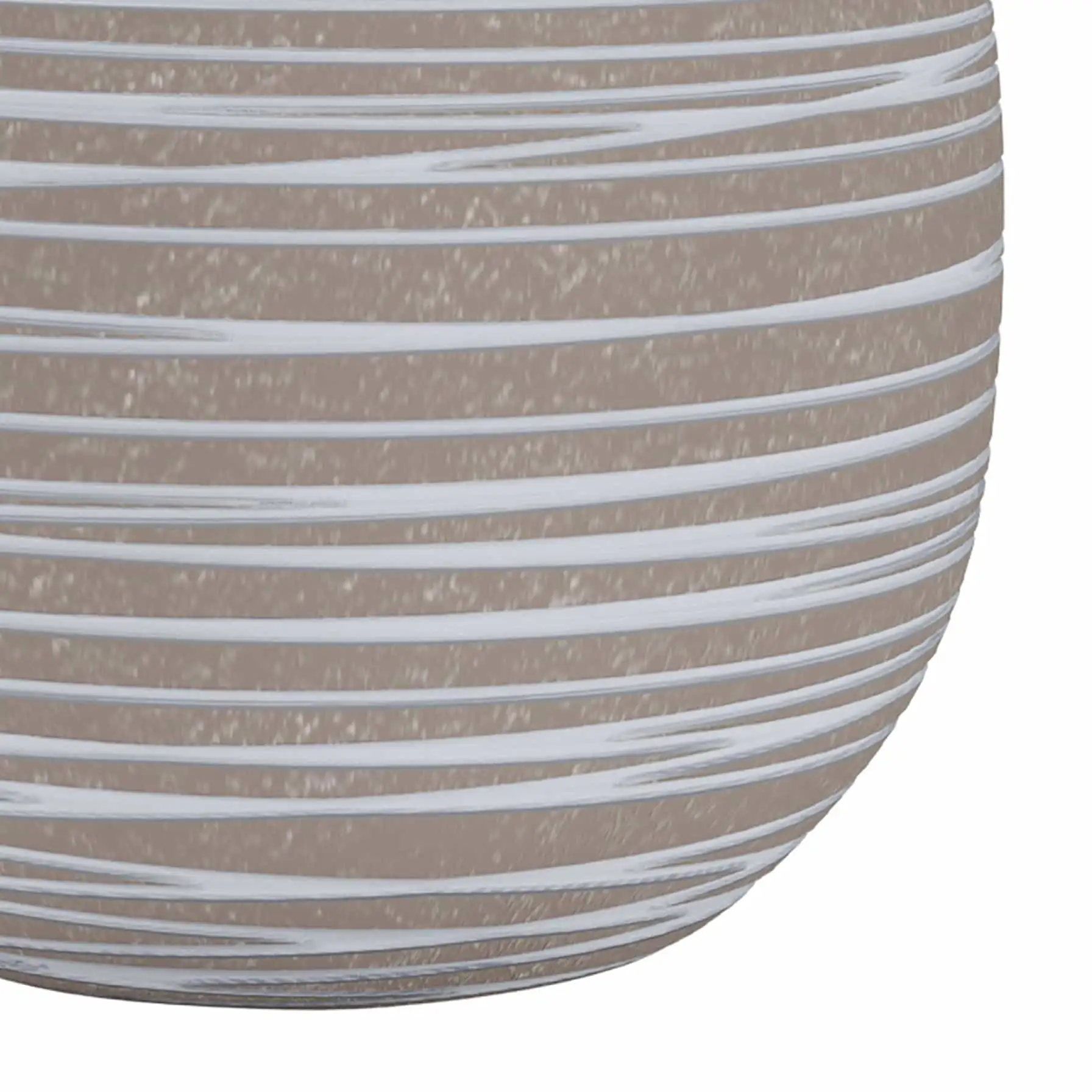 Artevasi Doris Ceramic Pot (25 cm, Cream)