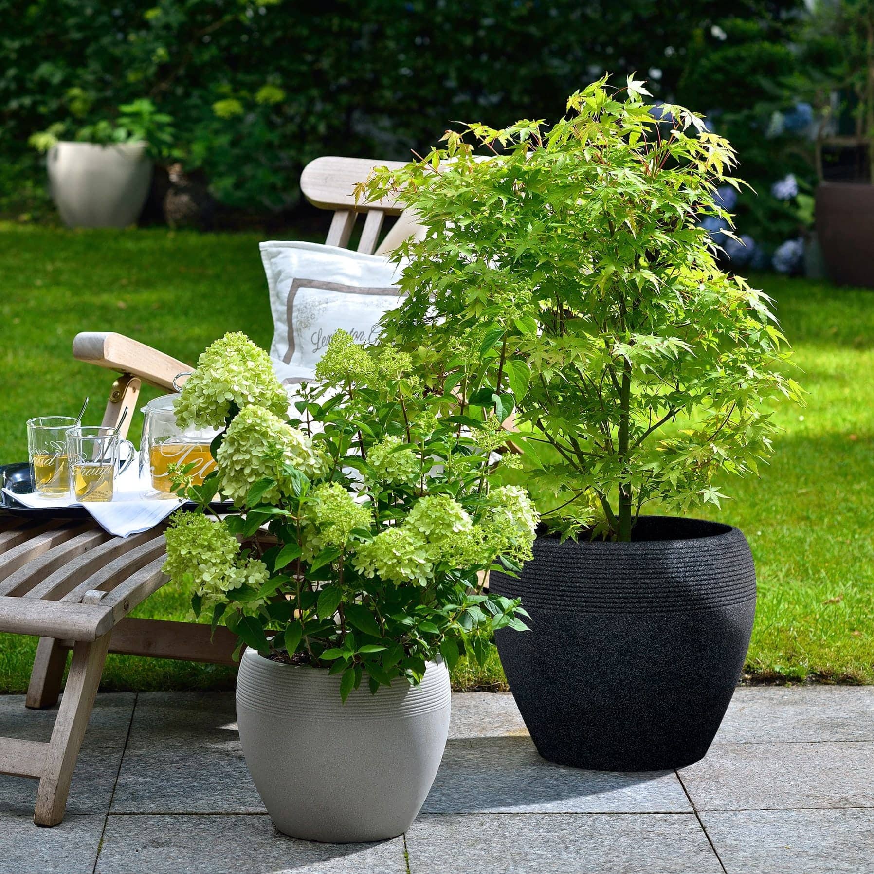 Scheurich Lineo Plastic Planter (30 cm) 