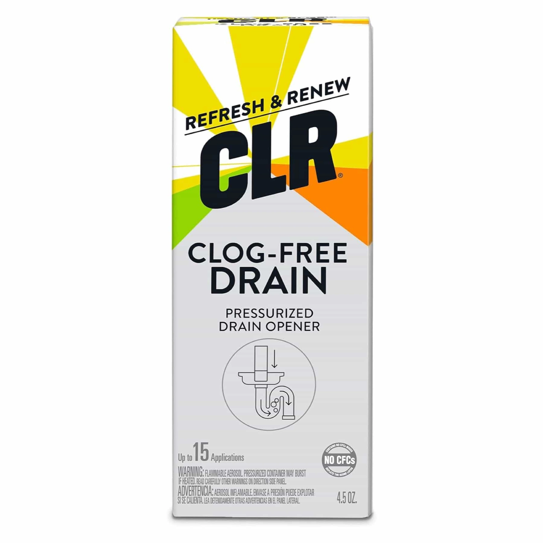 CLR Pressurized Drain Opener