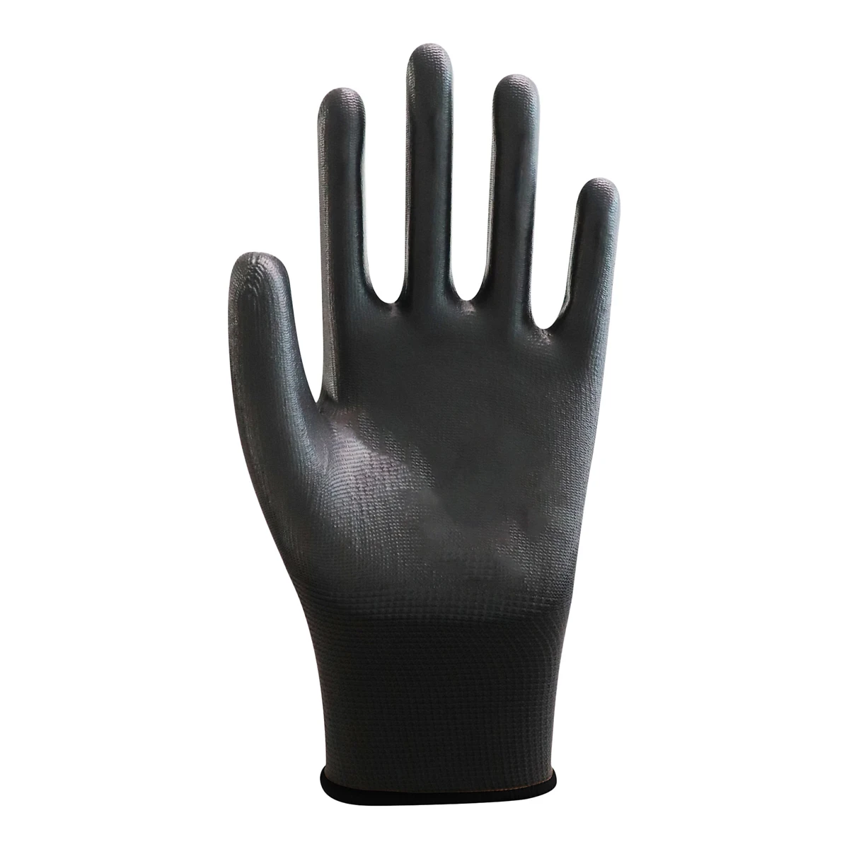 Site Polyester Black Gloves (X Large, Size 10)