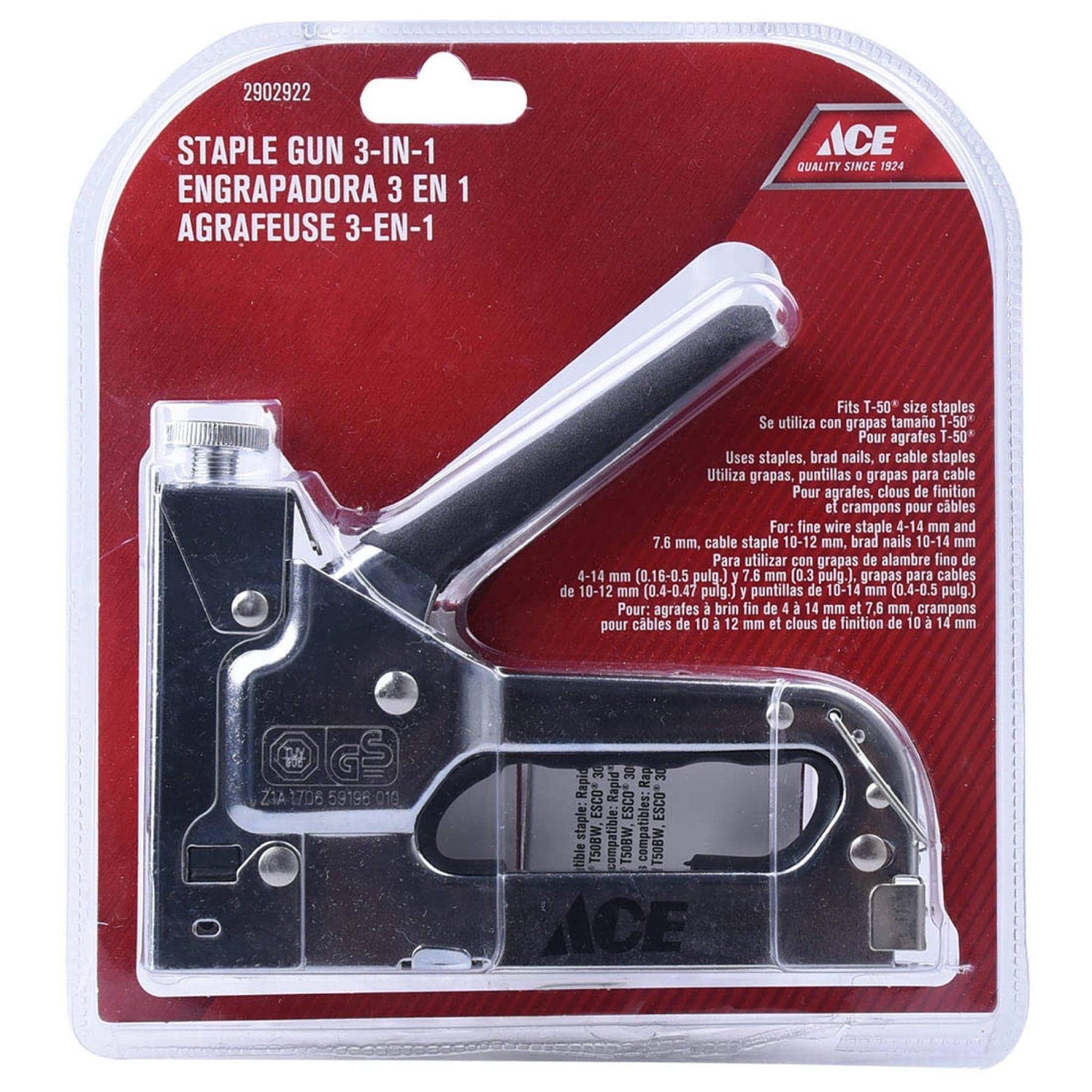 Ace 3-in-1 Staple Gun