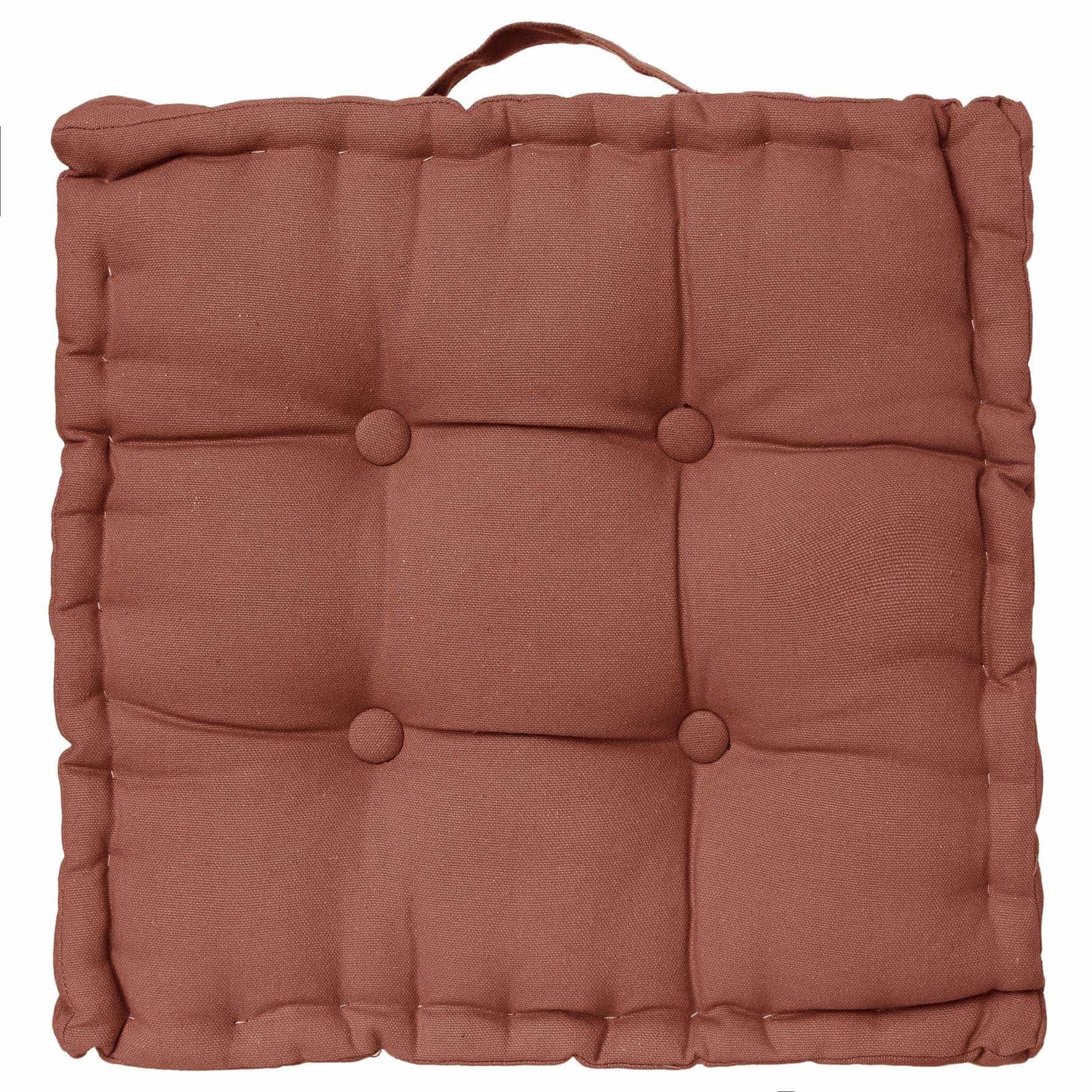 Atmosphera Cotton Floor Cushion (40 x 40 x 8 cm)