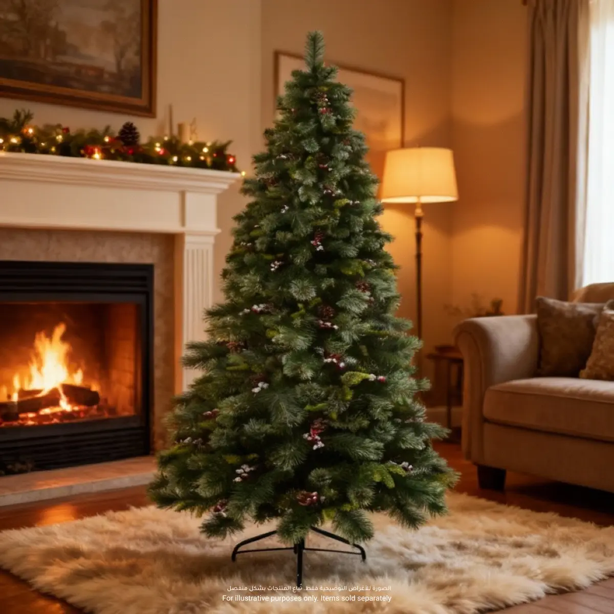 Feeric Wyoming Artificial Festive Tree (210 cm)