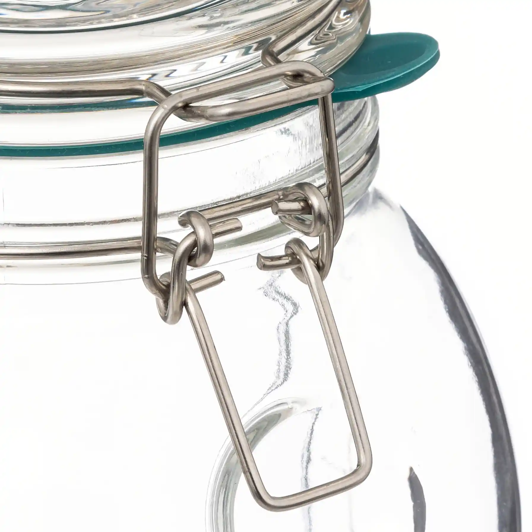 5Five Glass Food Storage Jar (2 L, Clear)