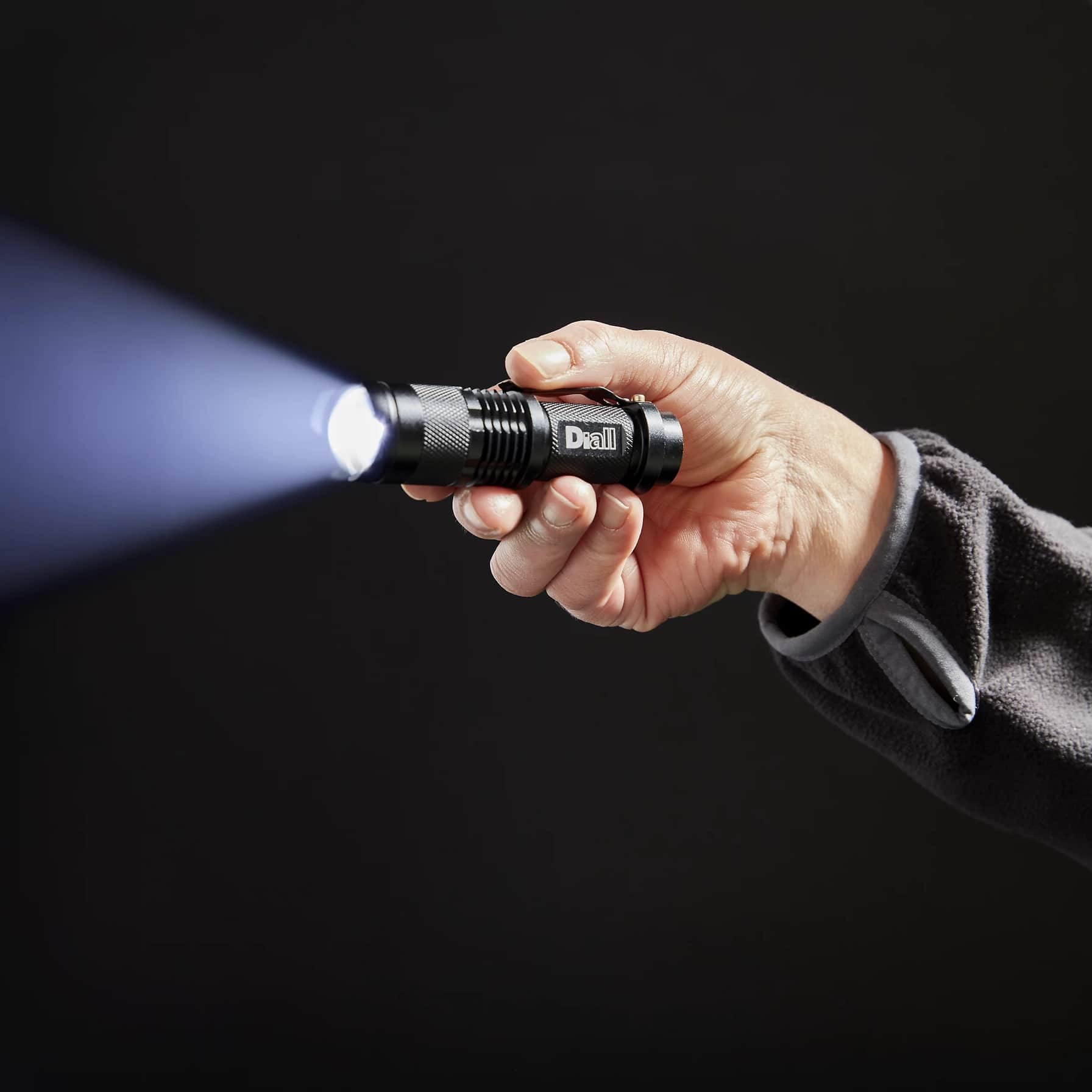Diall LED Torch W/Battery (1 W, White)