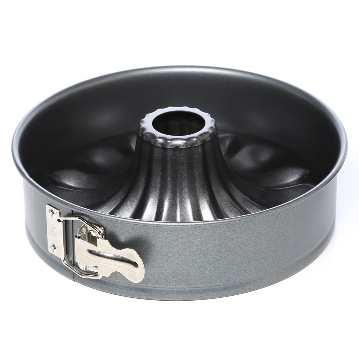 Nordic Bundt Fancy Springform Pan (23.9 x 7.4 cm, Black)