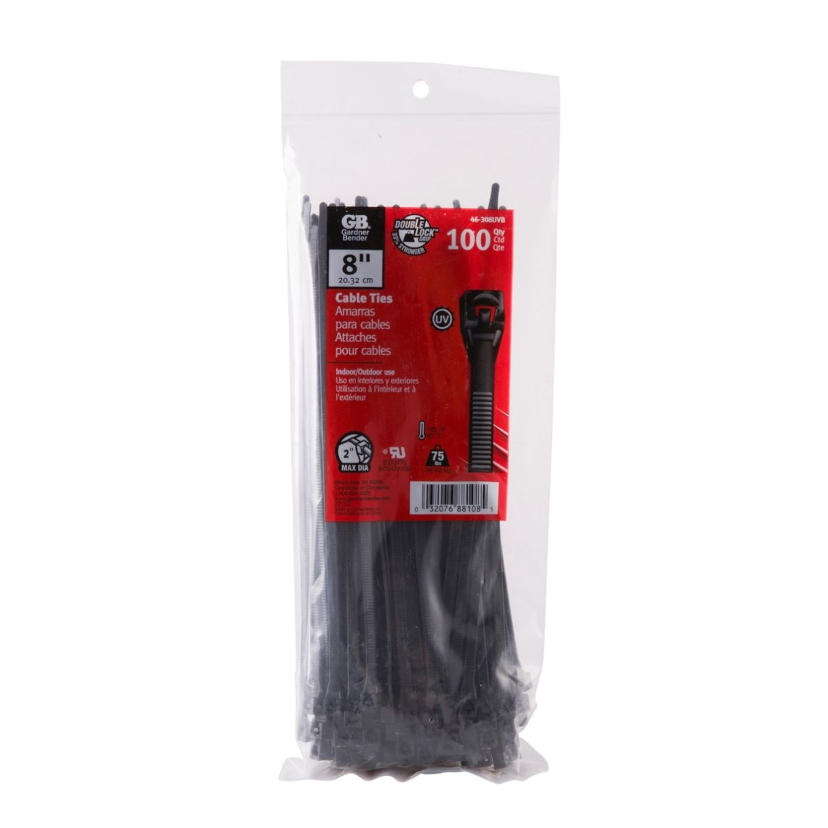 GB Gardner Bender Cable Ties (20 cm, Pack of 100)