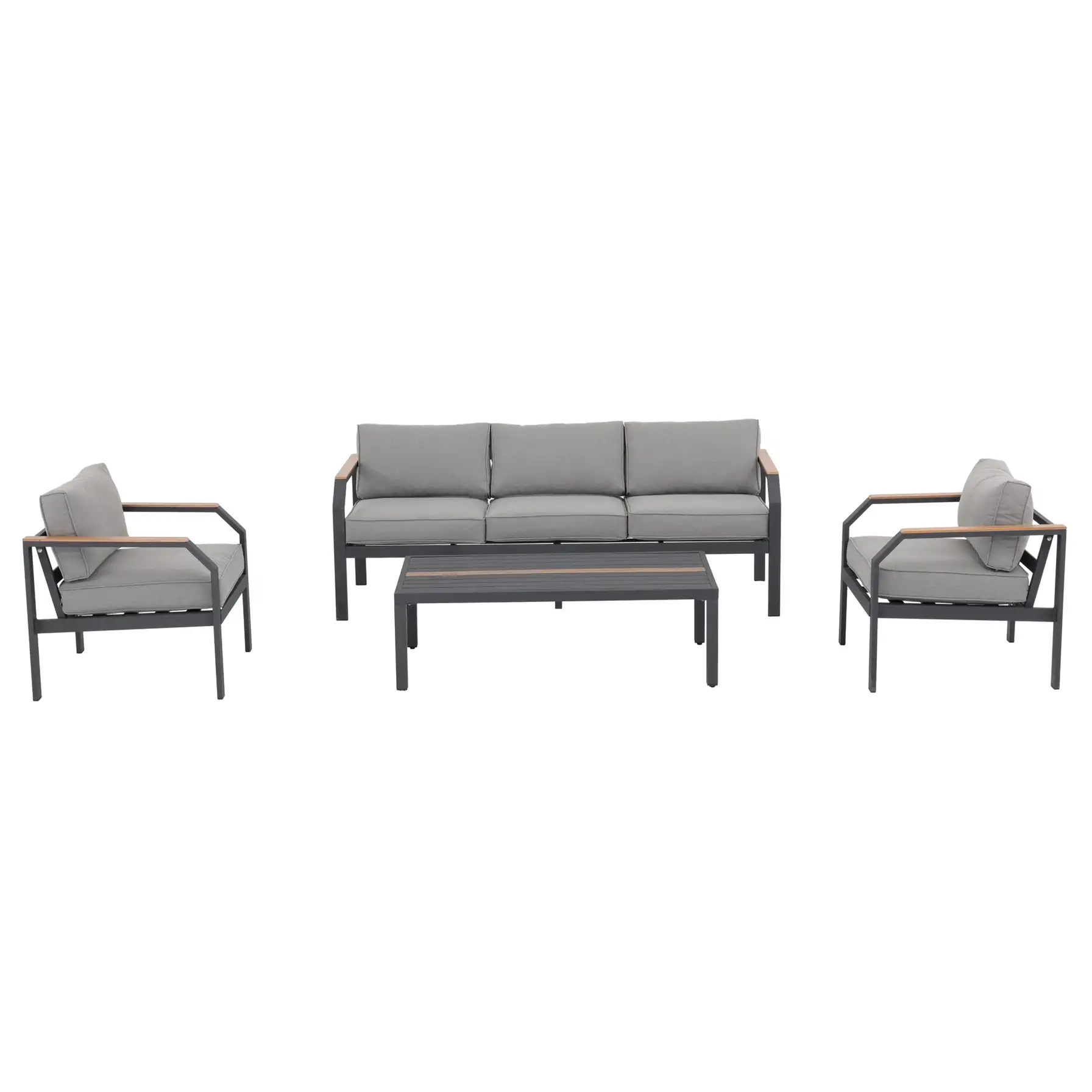 Tornado 5-Seater Aluminum Outdoor Sofa Set
