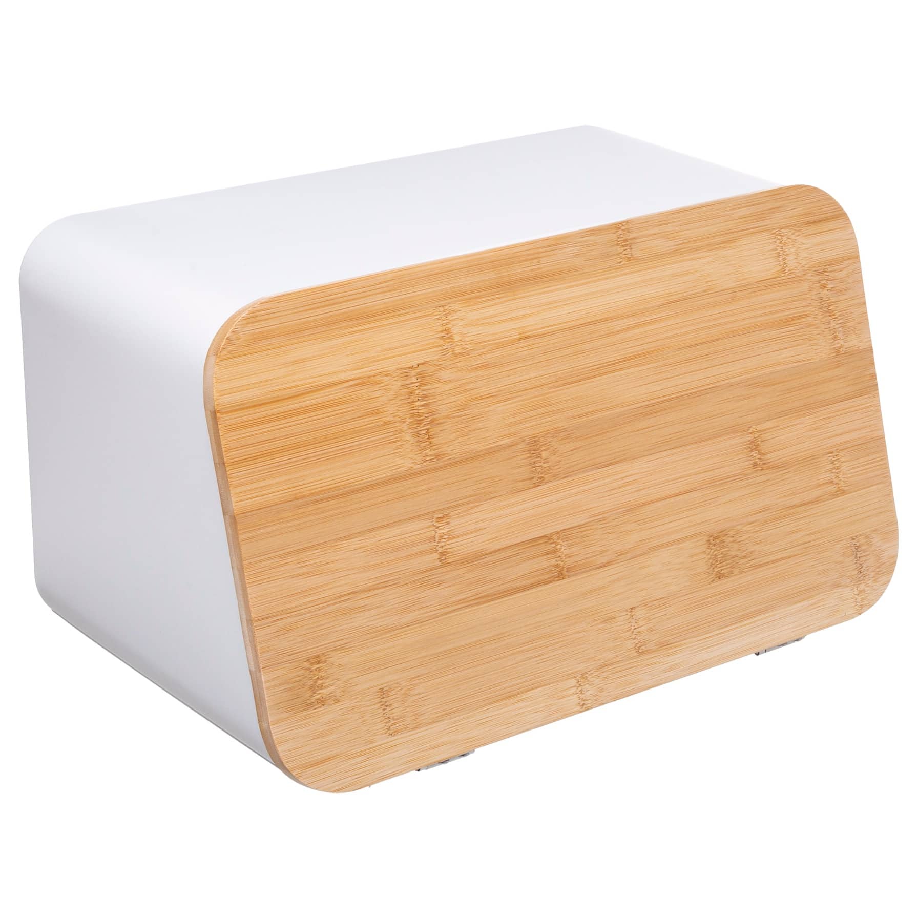 5Five Metal Bread Box W/Bamboo Cutting Board (37 x 22.5 x 23.5 cm)