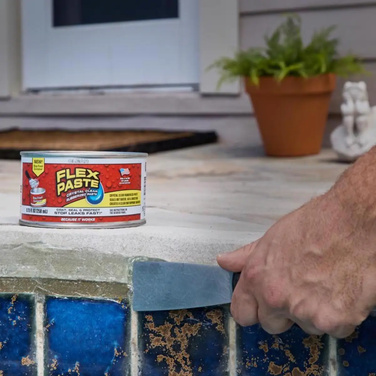 Flex Supper Thick Rubberized Paste (Clear, 258 ml)