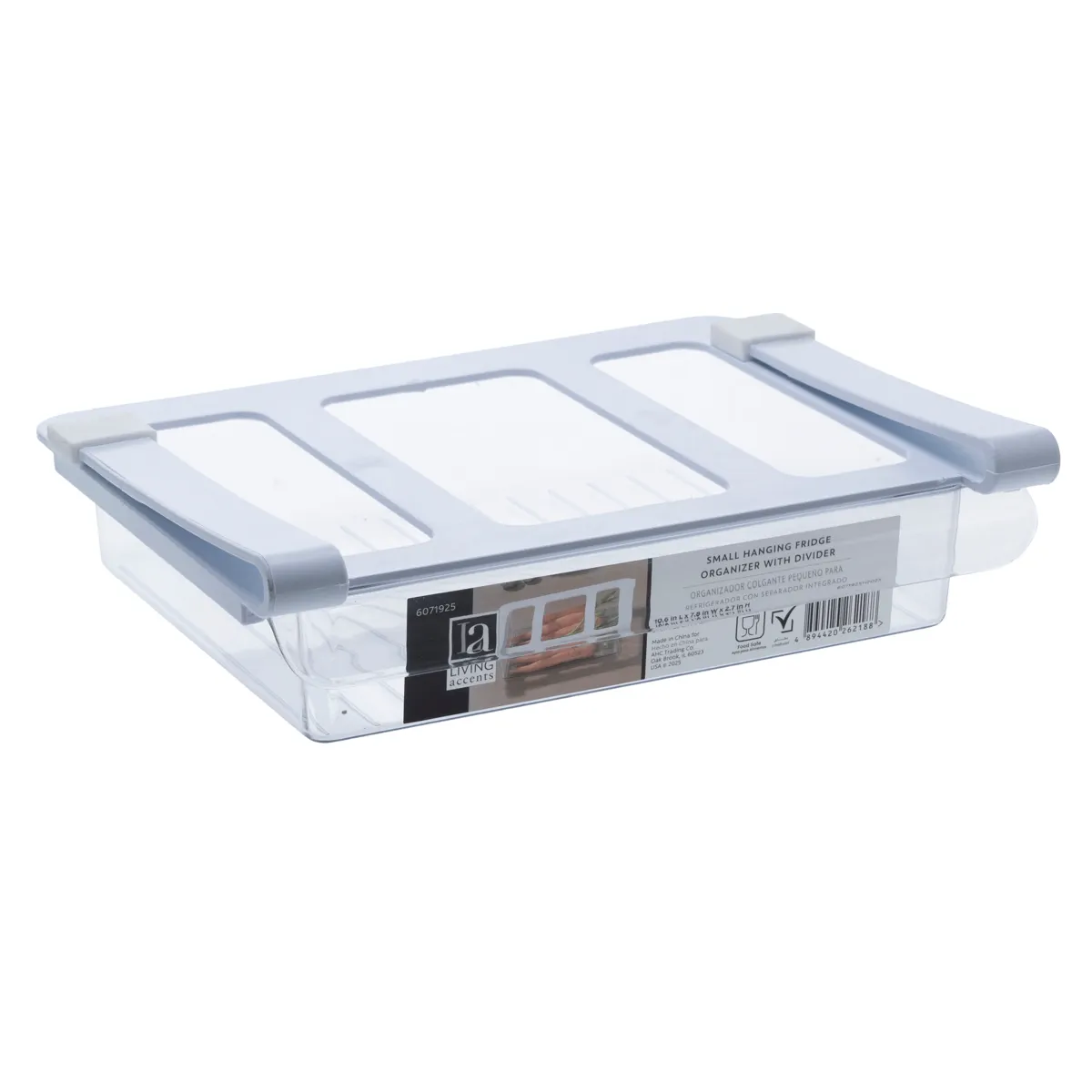 Living Accents Fridge Drawer Organiser (Small, 27 x 20 x 7 cm)