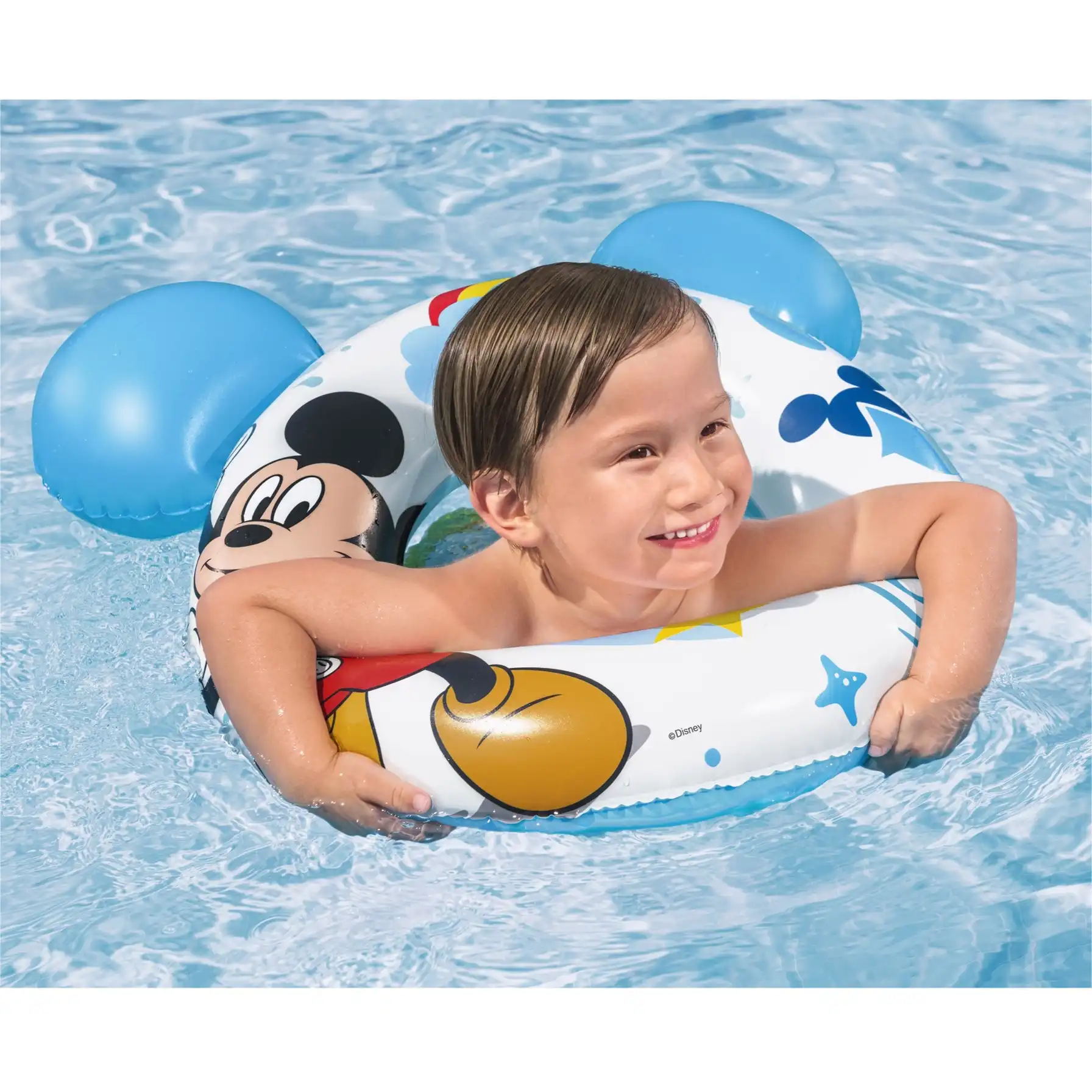 Bestway Mickey Mouse Splash Pal Inflatable Swim Tube (65 x 66 x 14 cm)