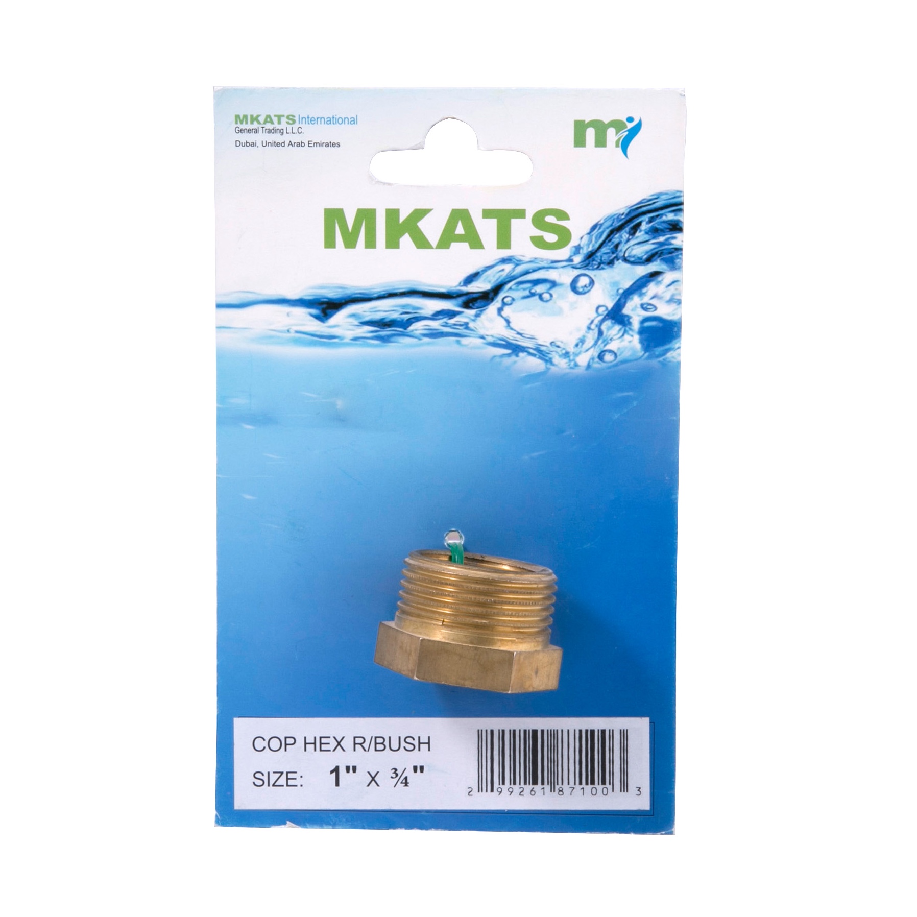 Mkats Hex Reducer Bush 1in x 3/4thin