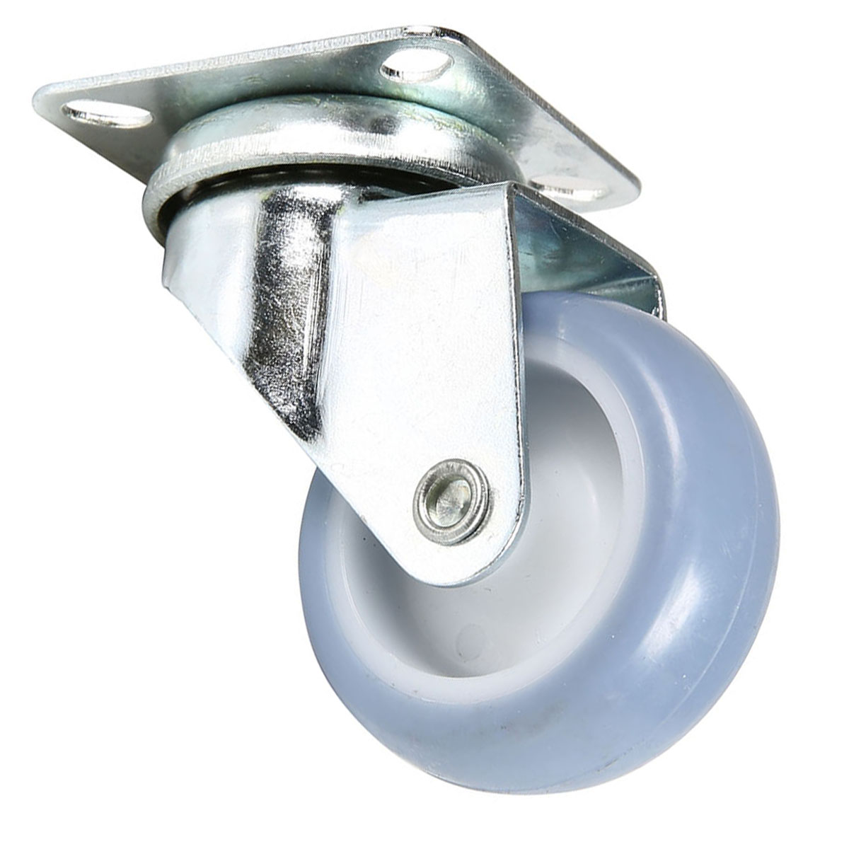 Suki Twin Wheel Caster (5 cm, Silver)