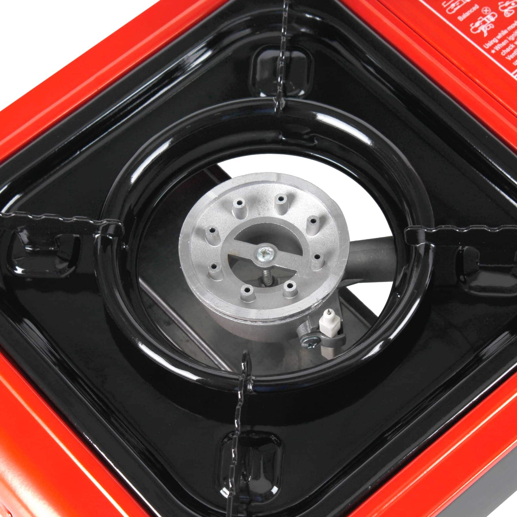 Flame-On Single Burner Foldable Gas Stove 