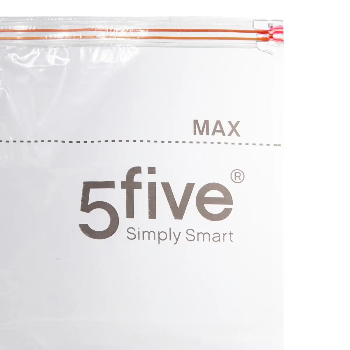 5Five Polyethylene PET Perfumed Air-Flat Vacuum Bag (60 x 50 x 2.5 cm, 2 Pc.)