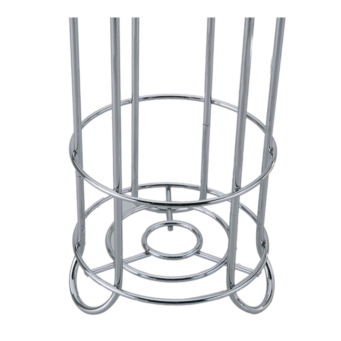 Interdesign Toilet Paper Holder Stand Plus (38 x 46 x 20 cm, Silver)