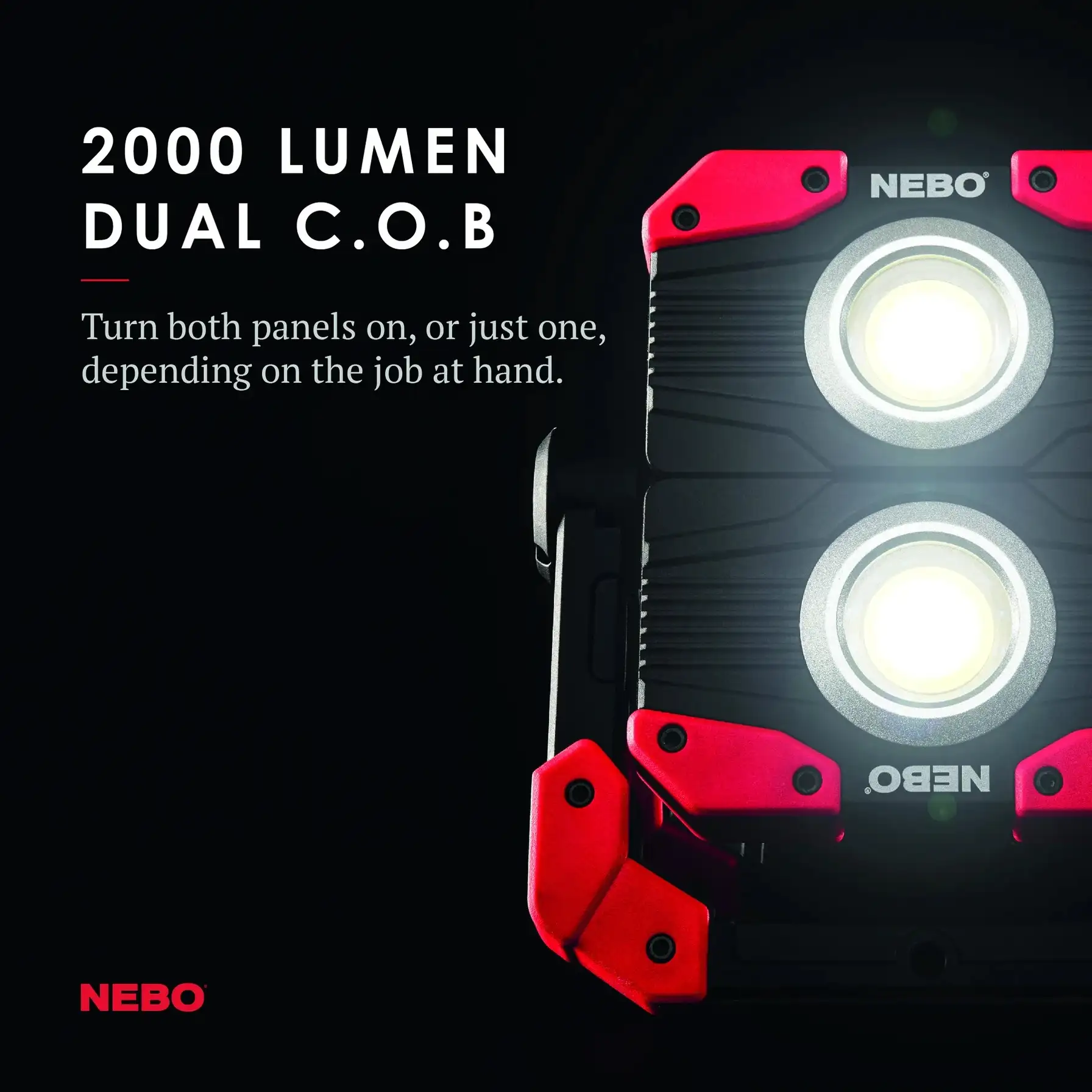 Nebo Omni 2K Rechargeable Handheld Work Light (2000 lm)