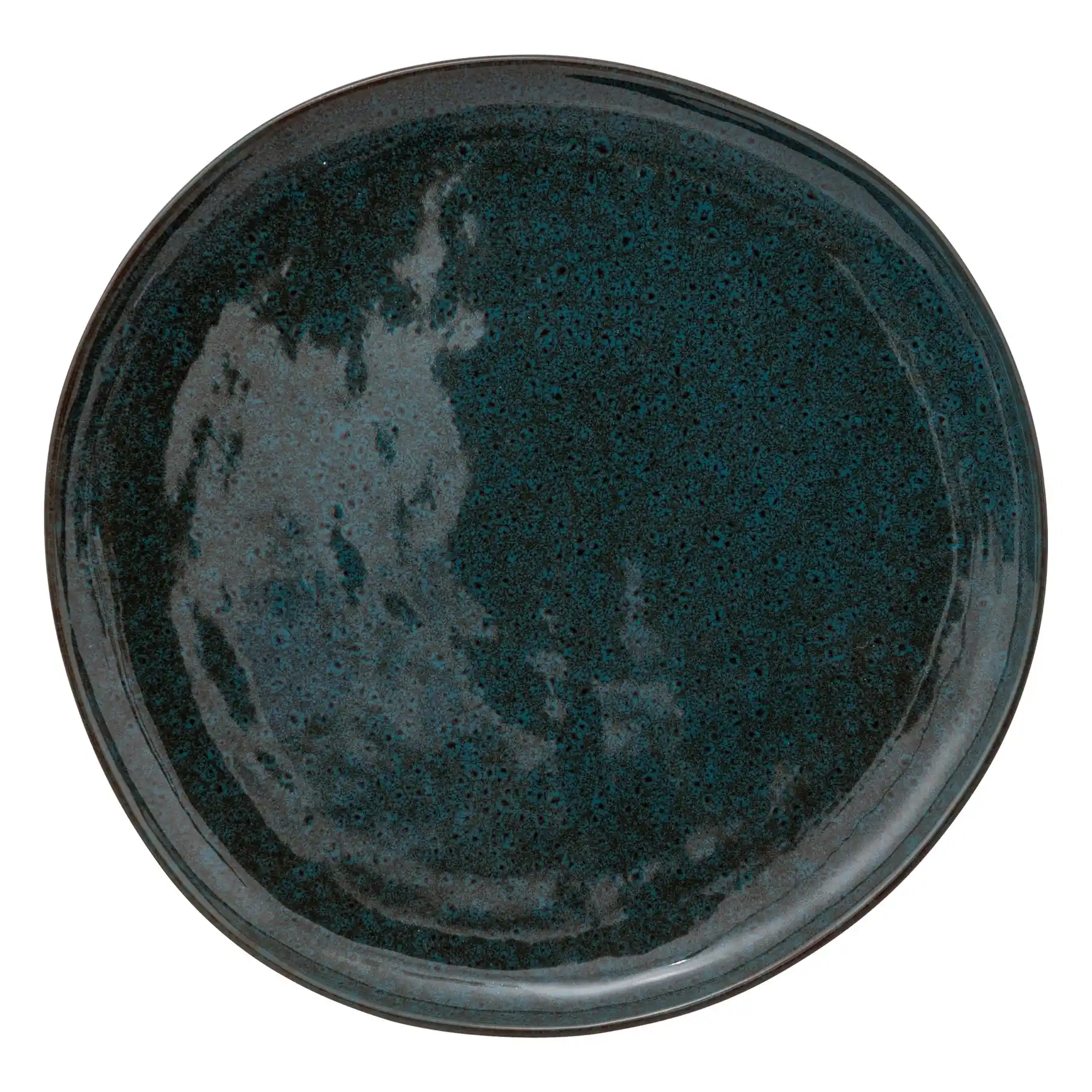 SG Jiling Stoneware Dinner Plate (27 x 2.1 cm, Green)