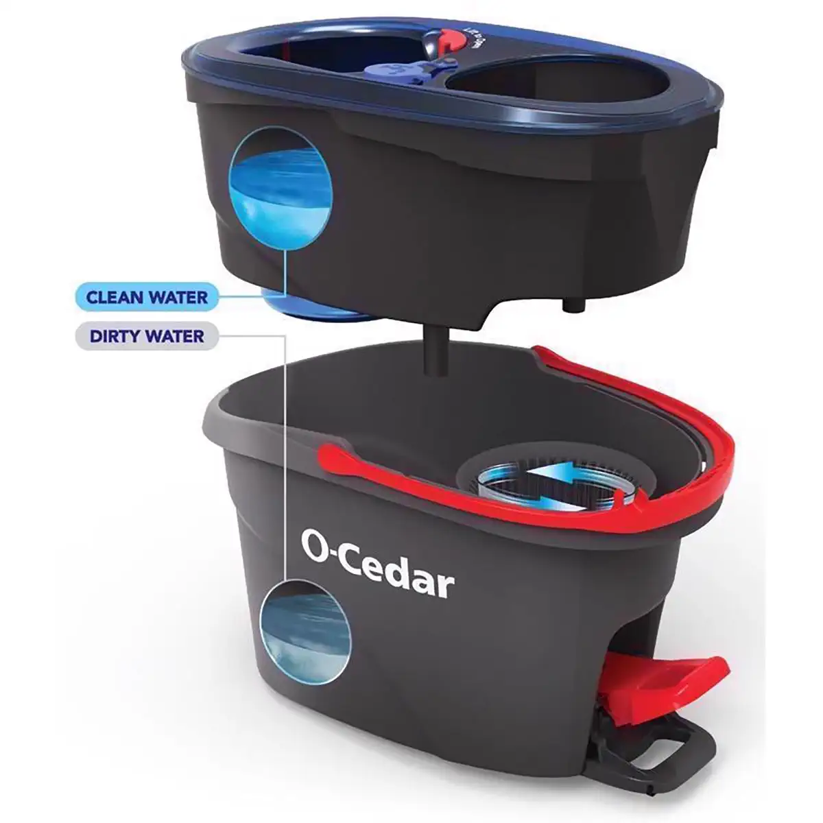 O-Cedar Spin Mop with Bucket