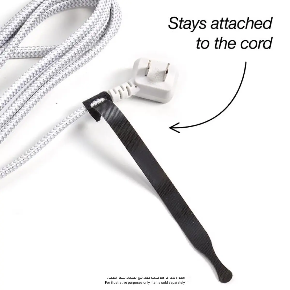 Wrap-It Self-Gripping Cable Ties Roll Pack (20.3 cm, 50 Pc.)