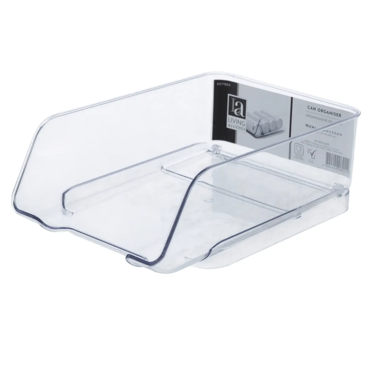 Living Accents Sleek Can Organiser (26 x 18 x 8.5 cm)