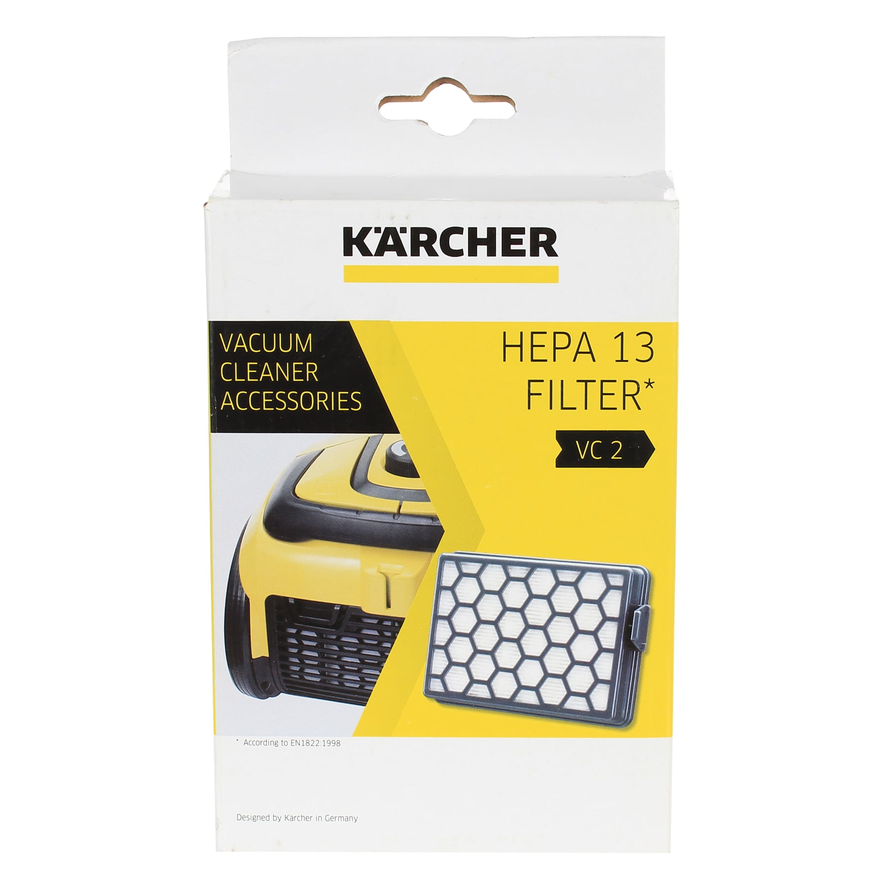 فلتر صحي VC2 HEPA كارشر (15.6 × 10.9 × 2.5 سم)