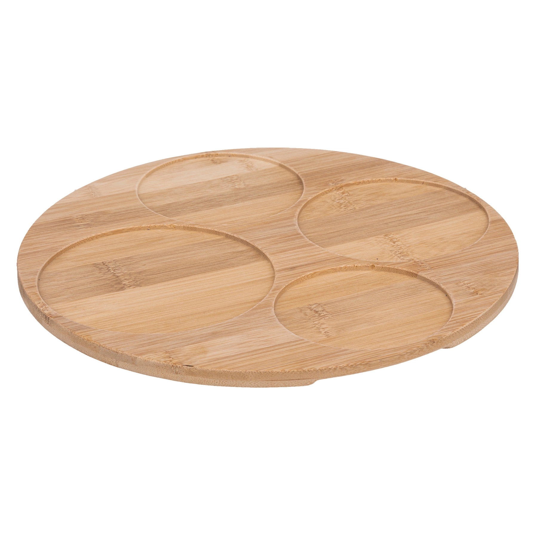 SG Alicante Bamboo Appetizer Serving Set (5 Pc., Multicolor)