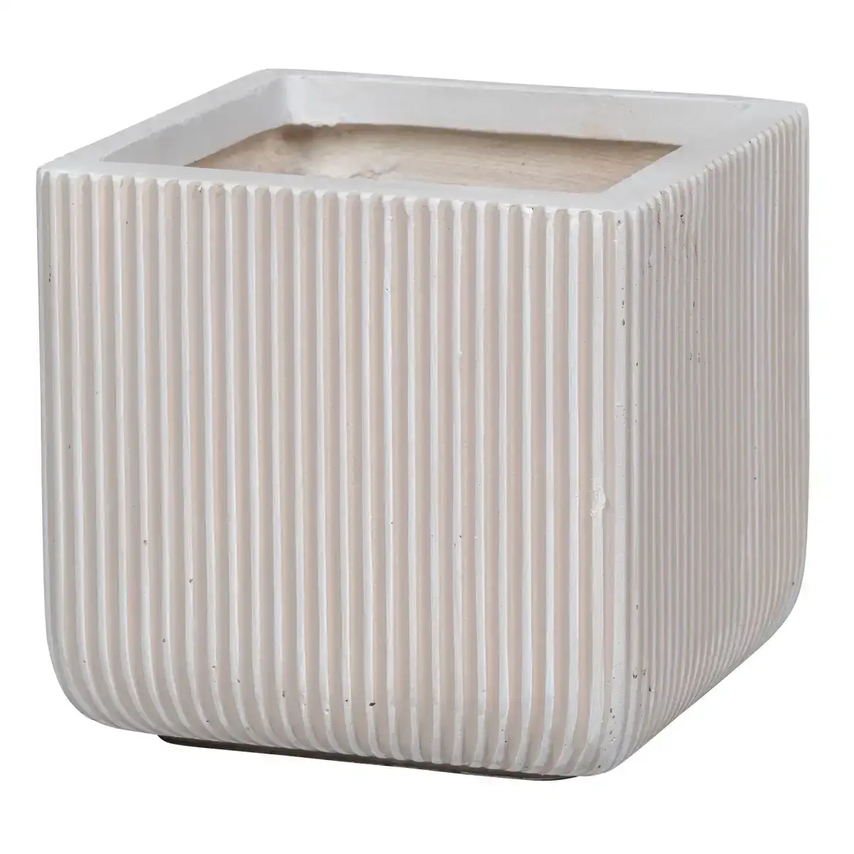 Greenwich Fiber Plant Pot 03W (37 x 37 x 33 cm)