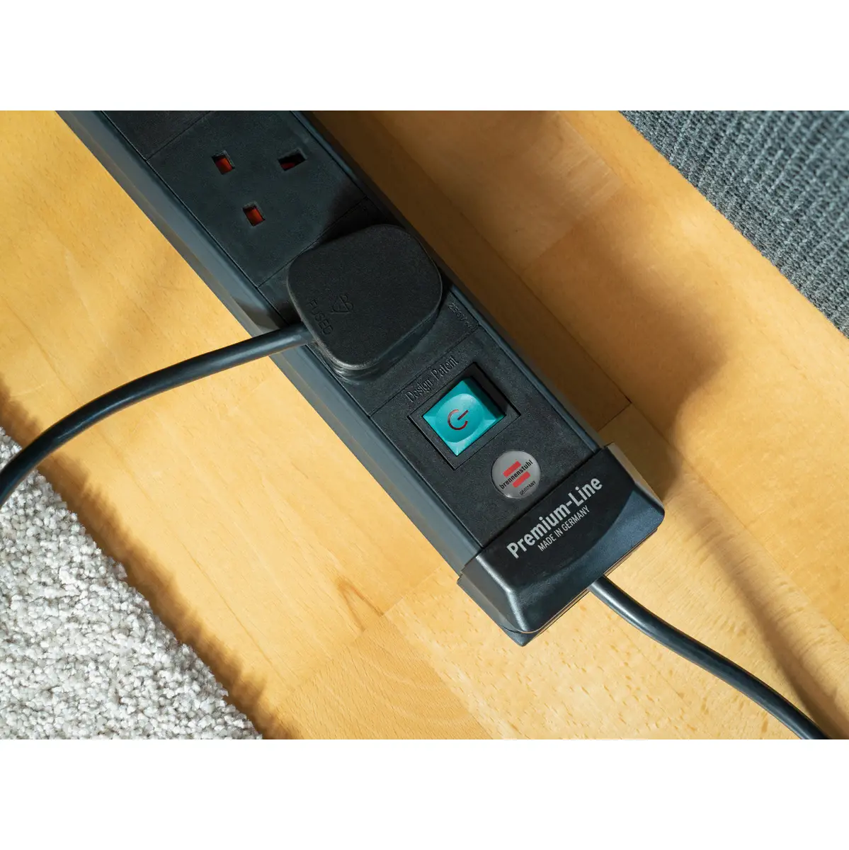 Brennenstuhl 3-Socket BSE extension Cord With Switch (3 m)