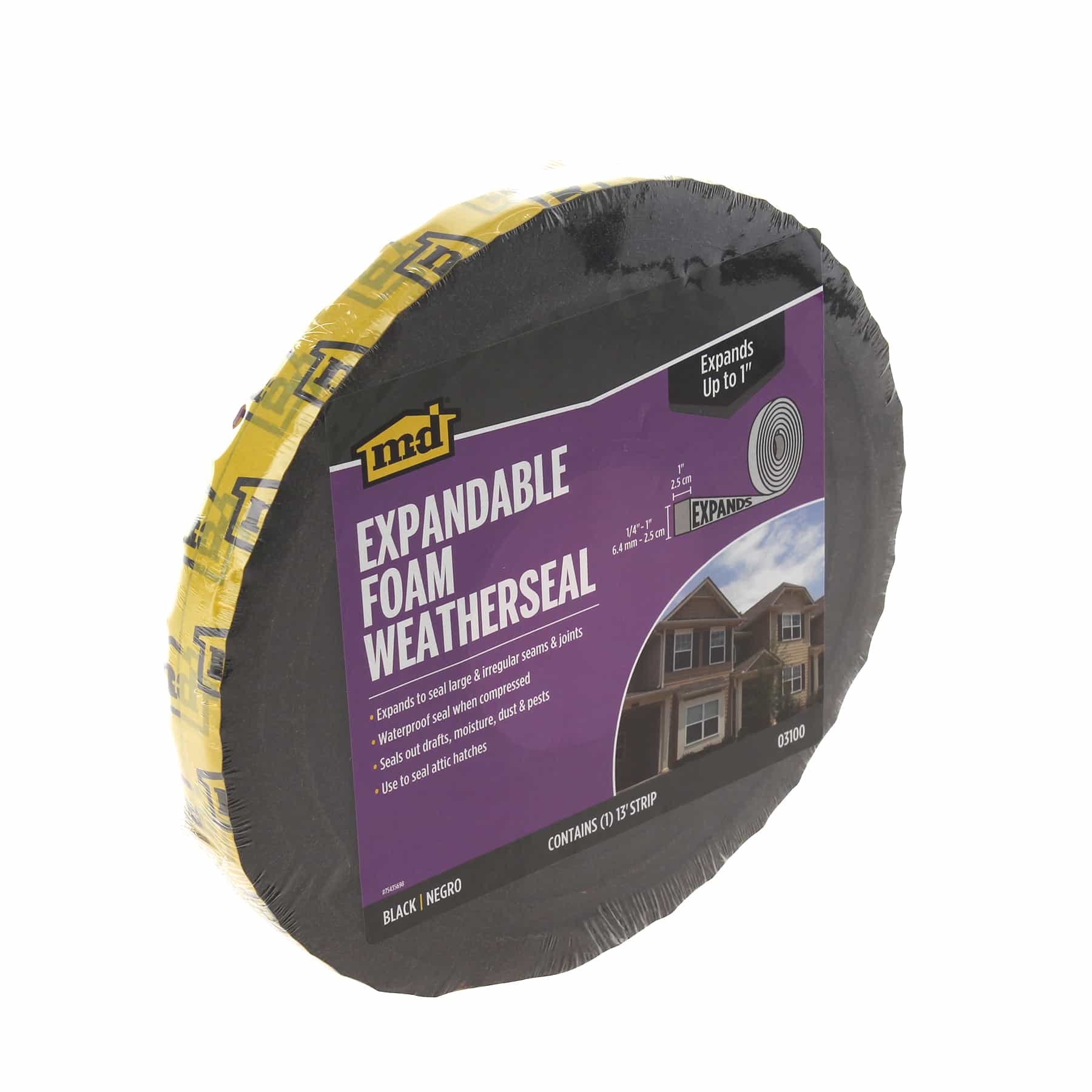 M-D Expand ‘N Seal Compressible Waterproof Foam Tape (396 cm)