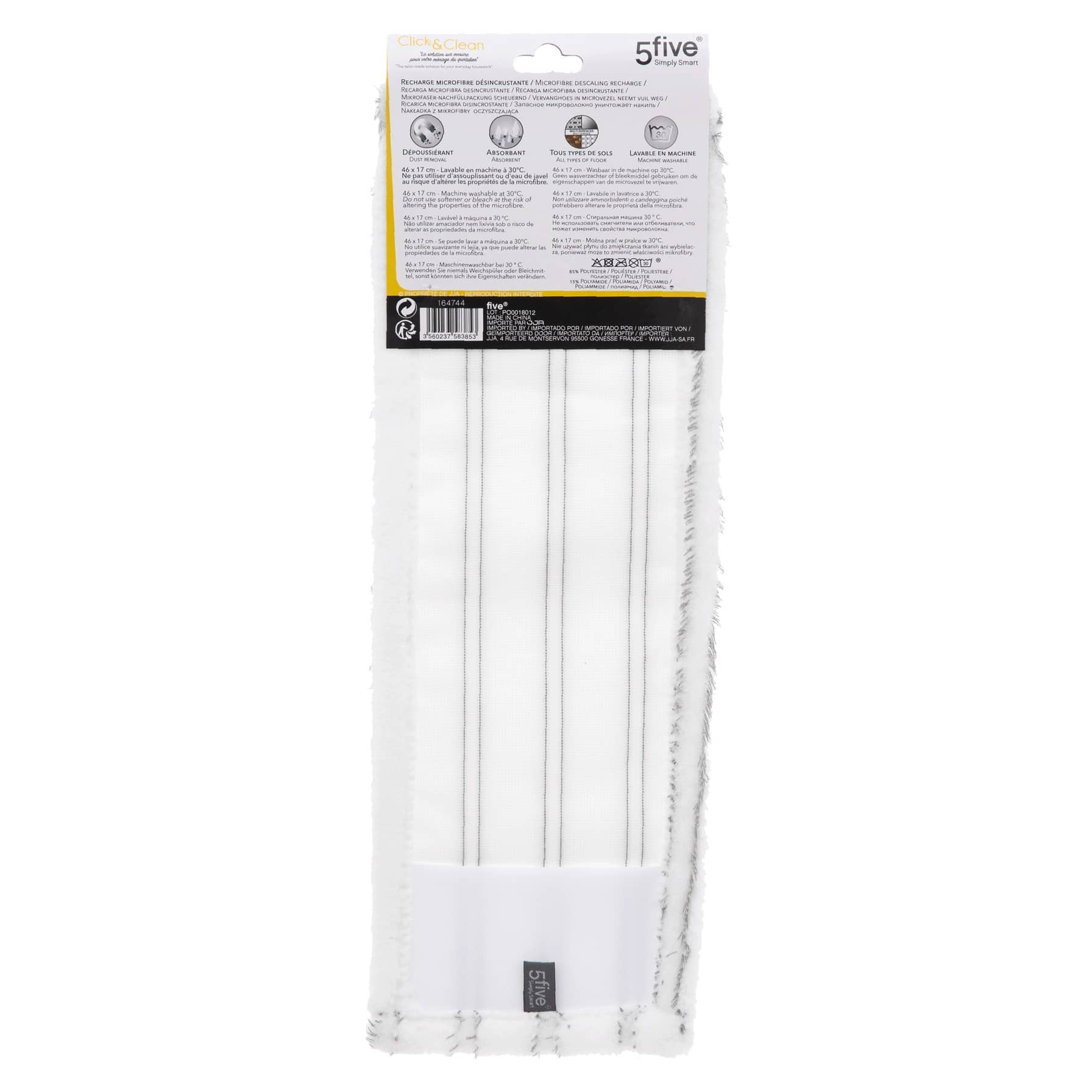 5Five Polyester Scrubbing Refill (17 x 1.7 x 46 cm)