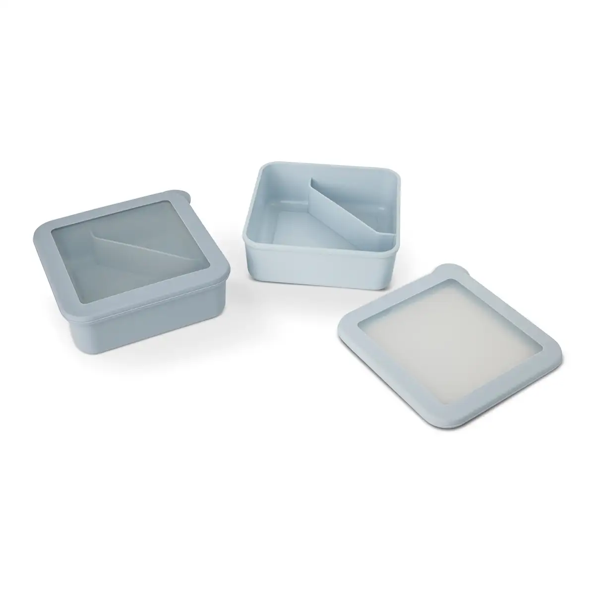 Core Kitchen 2-Compartments Food Container W/Quick Seal Lid Pack (2 Pc.)