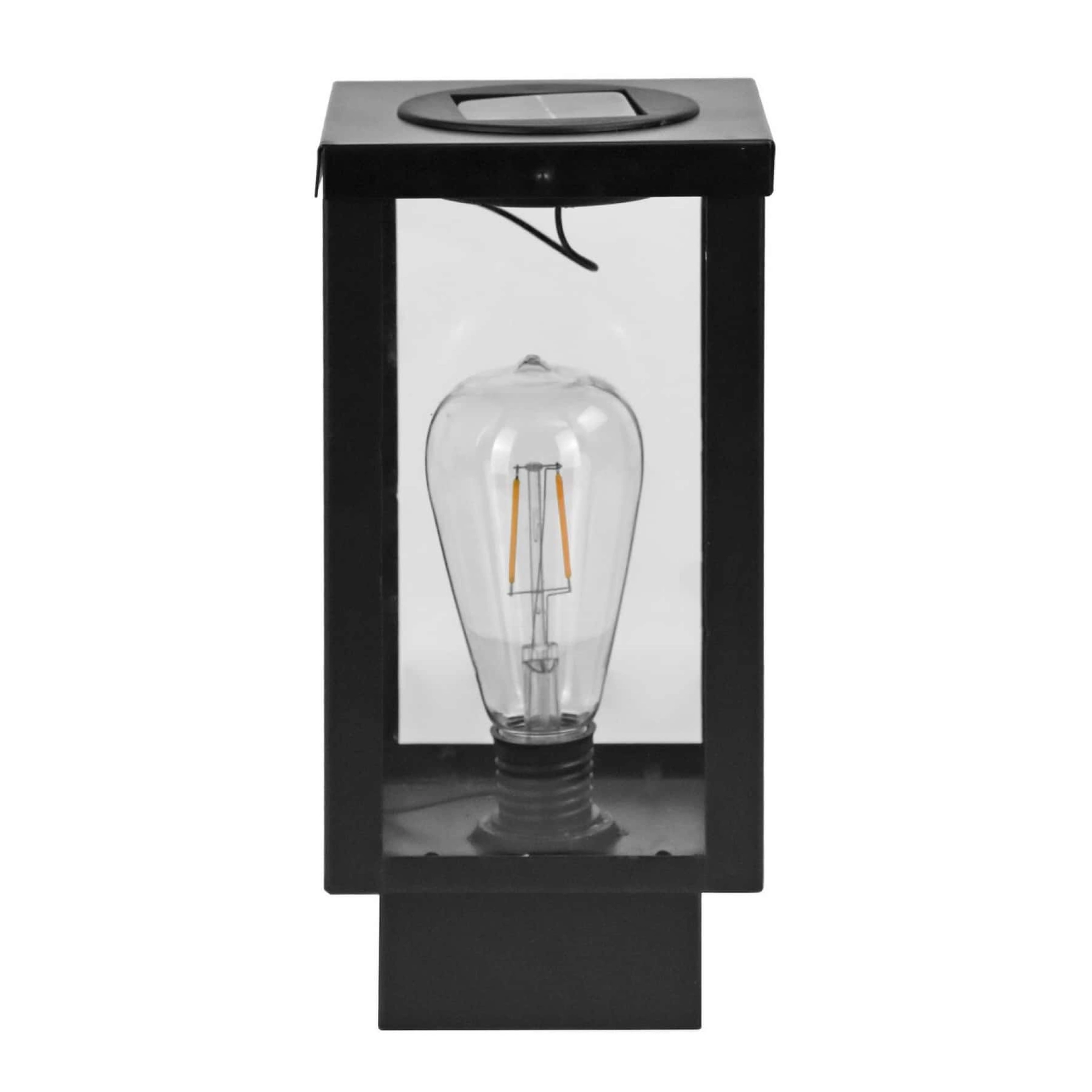 Upright Rechargeable Solar Lantern (12 x 12 x 25 cm)