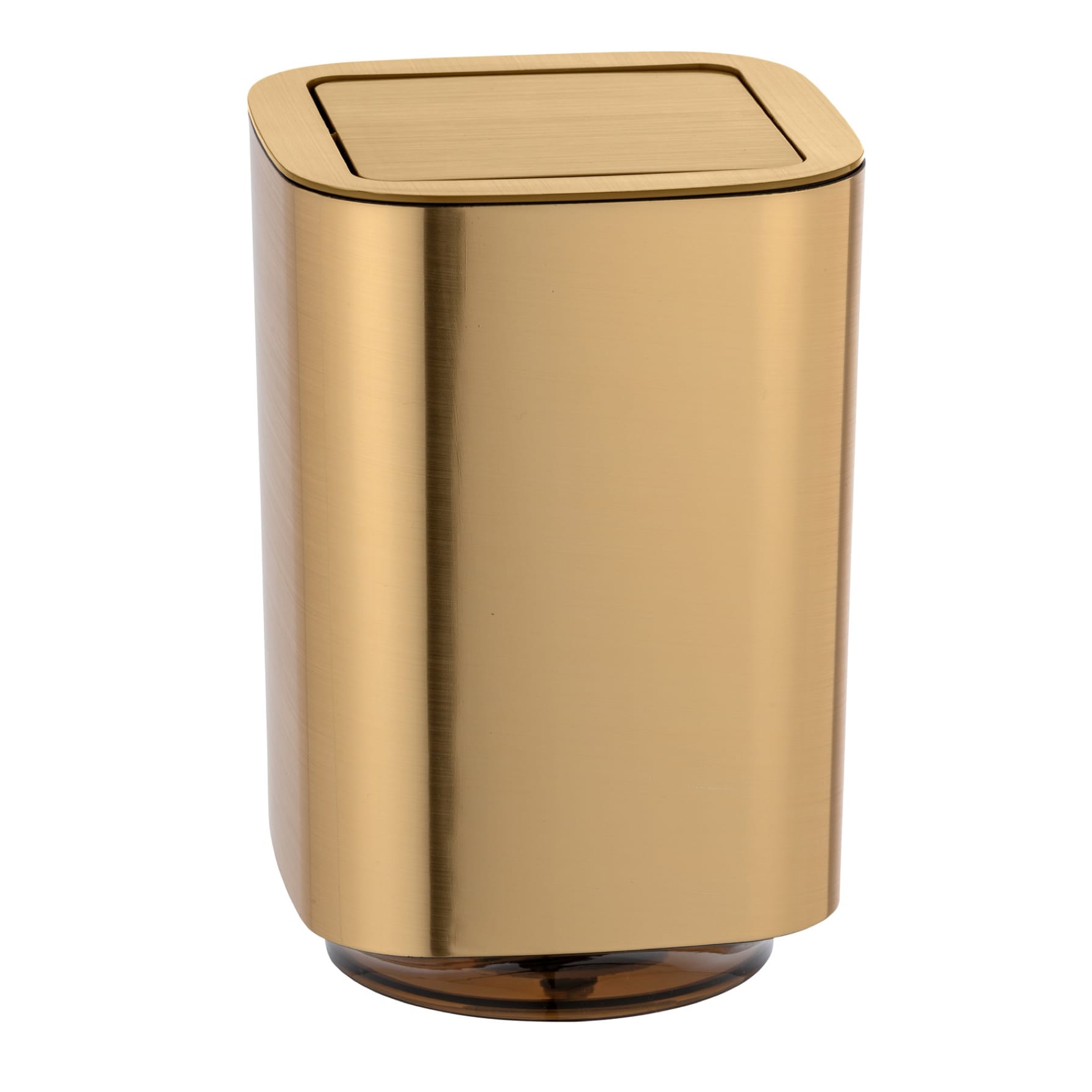 Wenko Plastic Swing Cover Bin (17.2 x 25.5 x 17.2 cm)