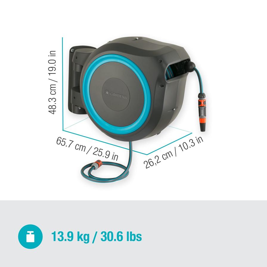 Gardena RollUp XL Wall-Mounted Hose Box (3500 cm)